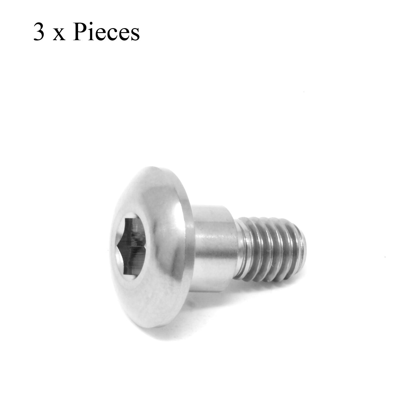 Titanium Honda fit Fairing Bolt 90114-MCJ-000 CBR600rr CBR900rr RVF400 Packs - Picture 4 of 9