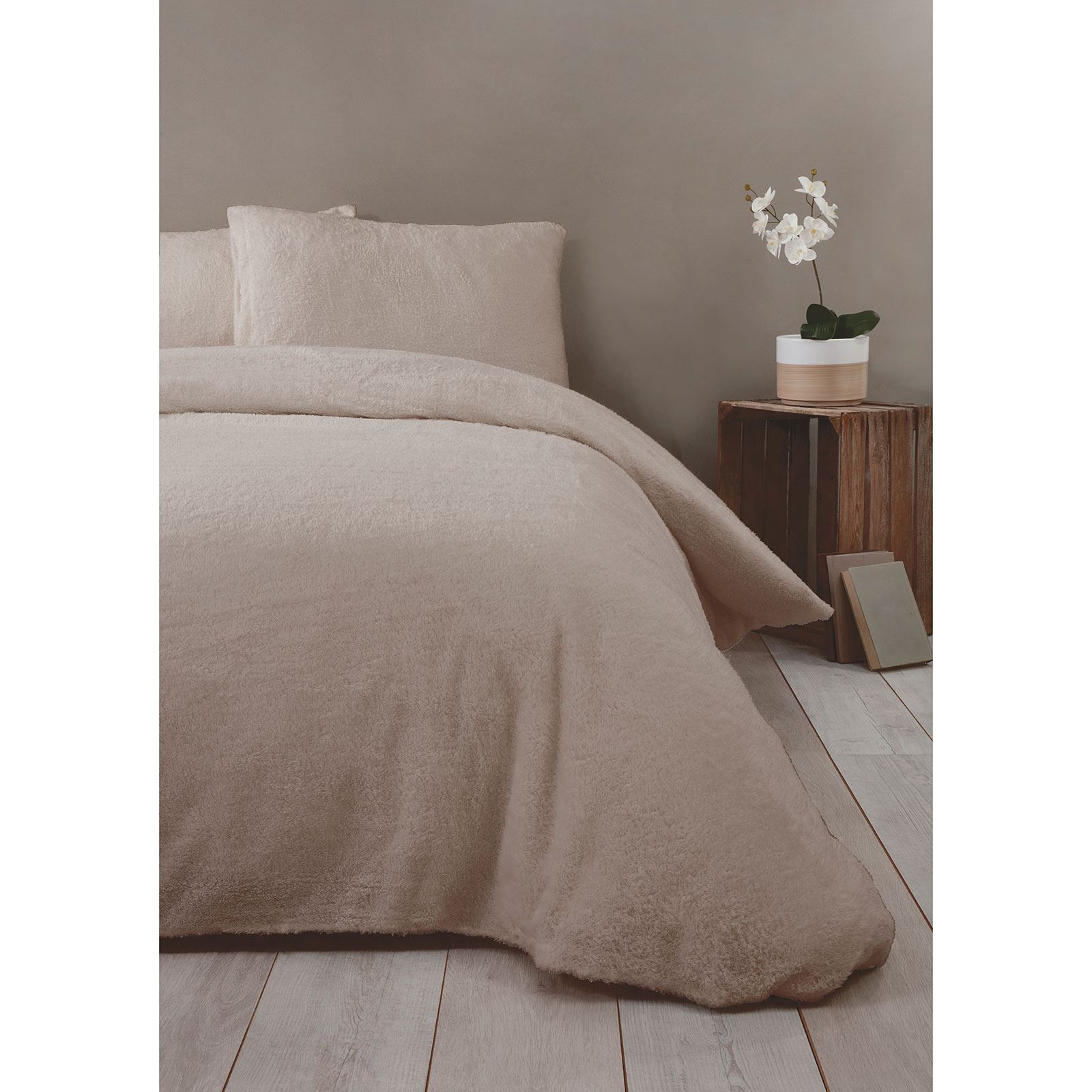 Teddy Duvet Single set Snuggle Bedding Teddy Fleece eBay