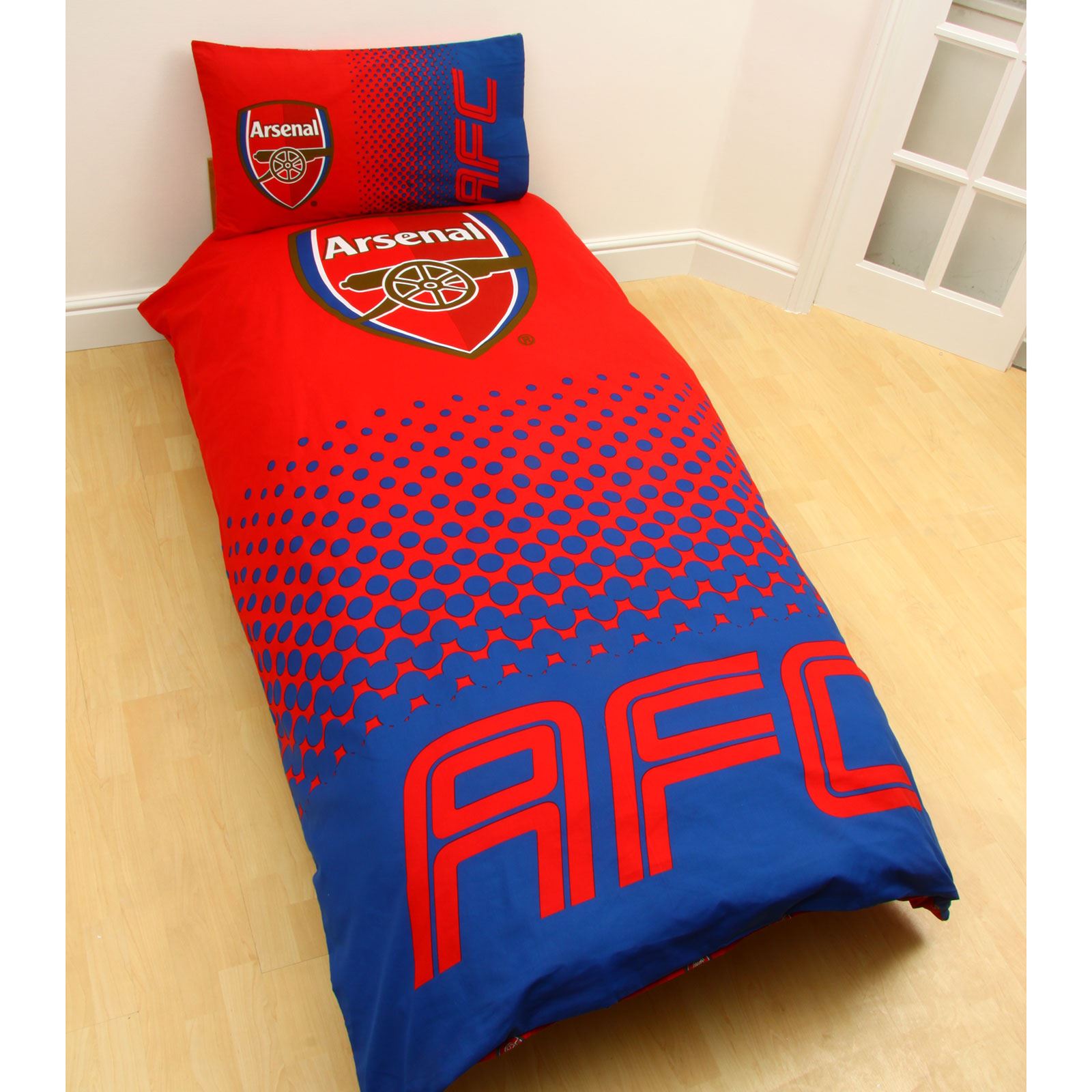 ARSENAL FC SINGLE AND DOUBLE DUVET COVER SETS BEDROOM BEDDING eBay