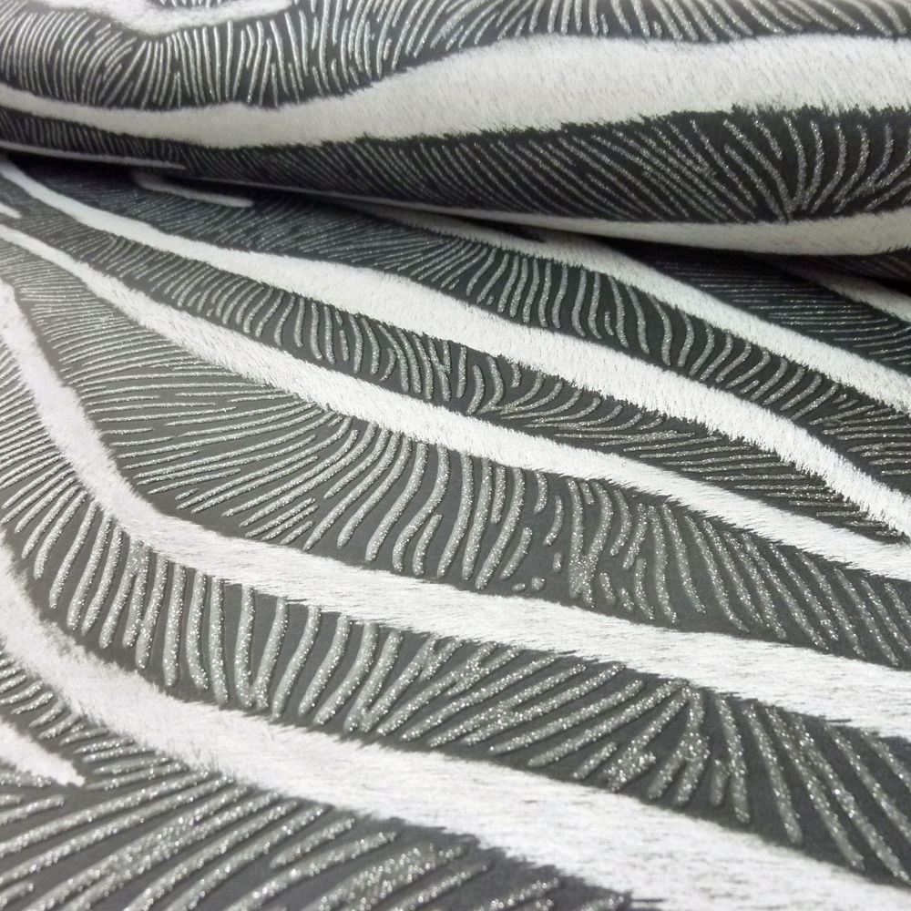 ANIMAL SKIN PRINT WALLPAPER - GLITTER METALLIC - TIGER ZEBRA SNAKE LEOPARD SPOTS - Picture 55 of 56