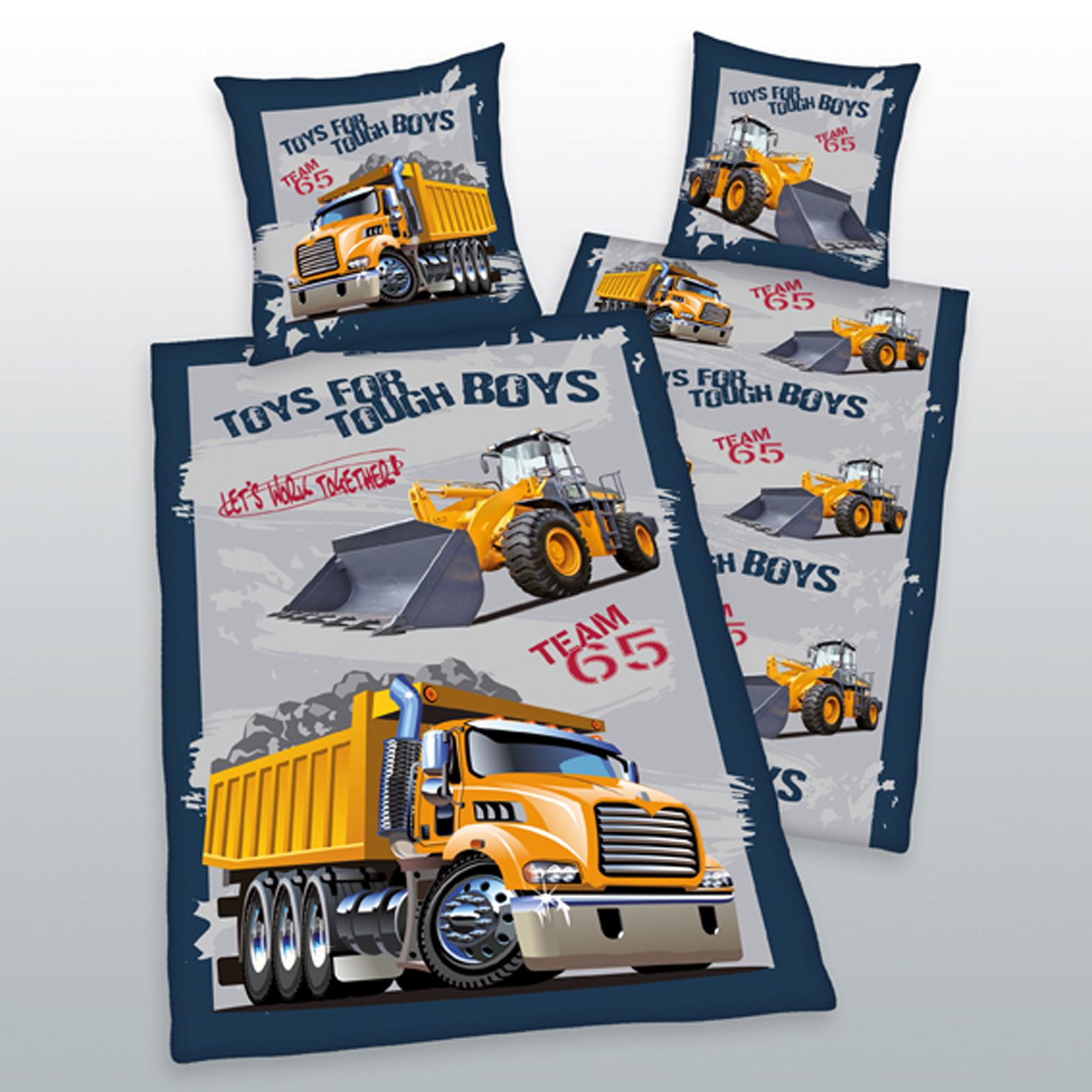 digger double duvet set