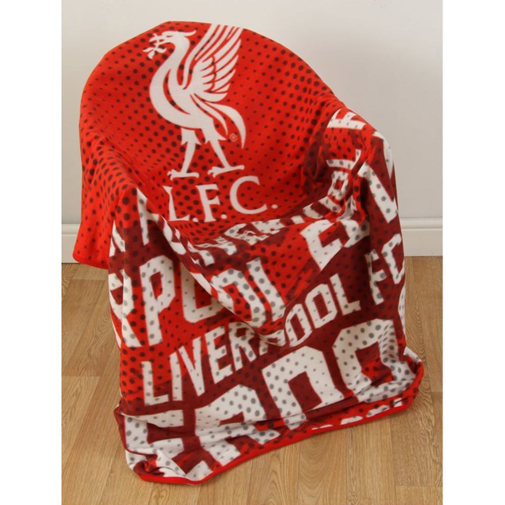 FOOTBALL FLEECE BLANKETS THROWS ARSENAL BARCELONA LIVERPOOL