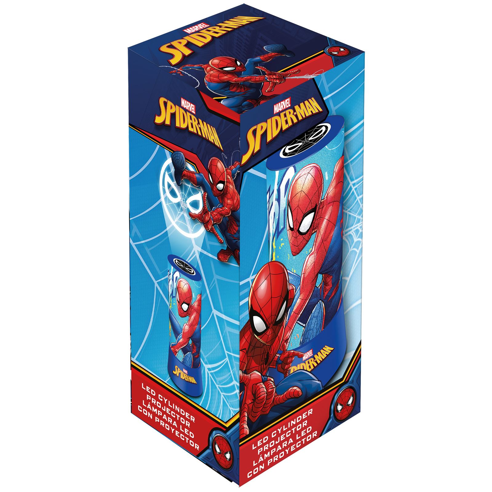 Marvel Spiderman Projektor LedLicht Wechselnd Farbe Tragbar eBay