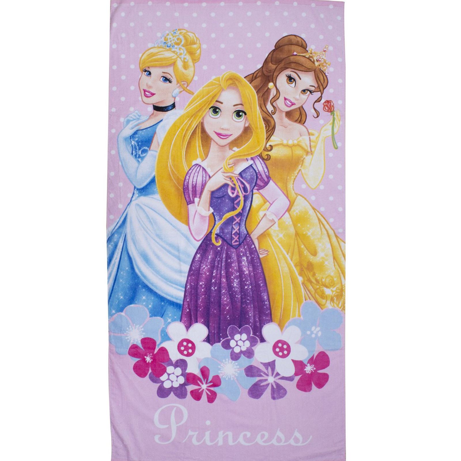 KIDS DISNEY & CHARACTER BEACH BATH TOWELS 100 COTTON VARIOUS DESIGNS
