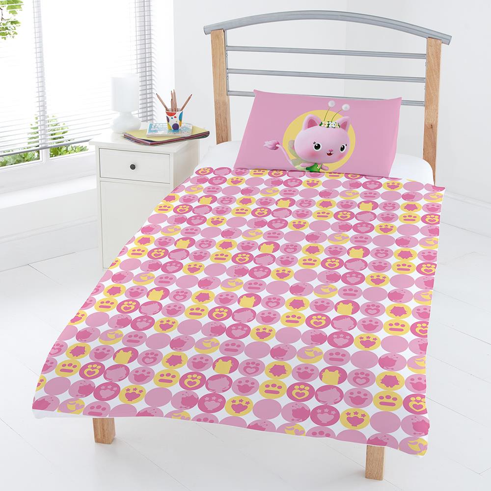 KIDS JUNIOR TODDLER DUVET COVER SET BEDDING - STARS CLOUDS DINOSAUR DISNEY - Picture 17 of 62