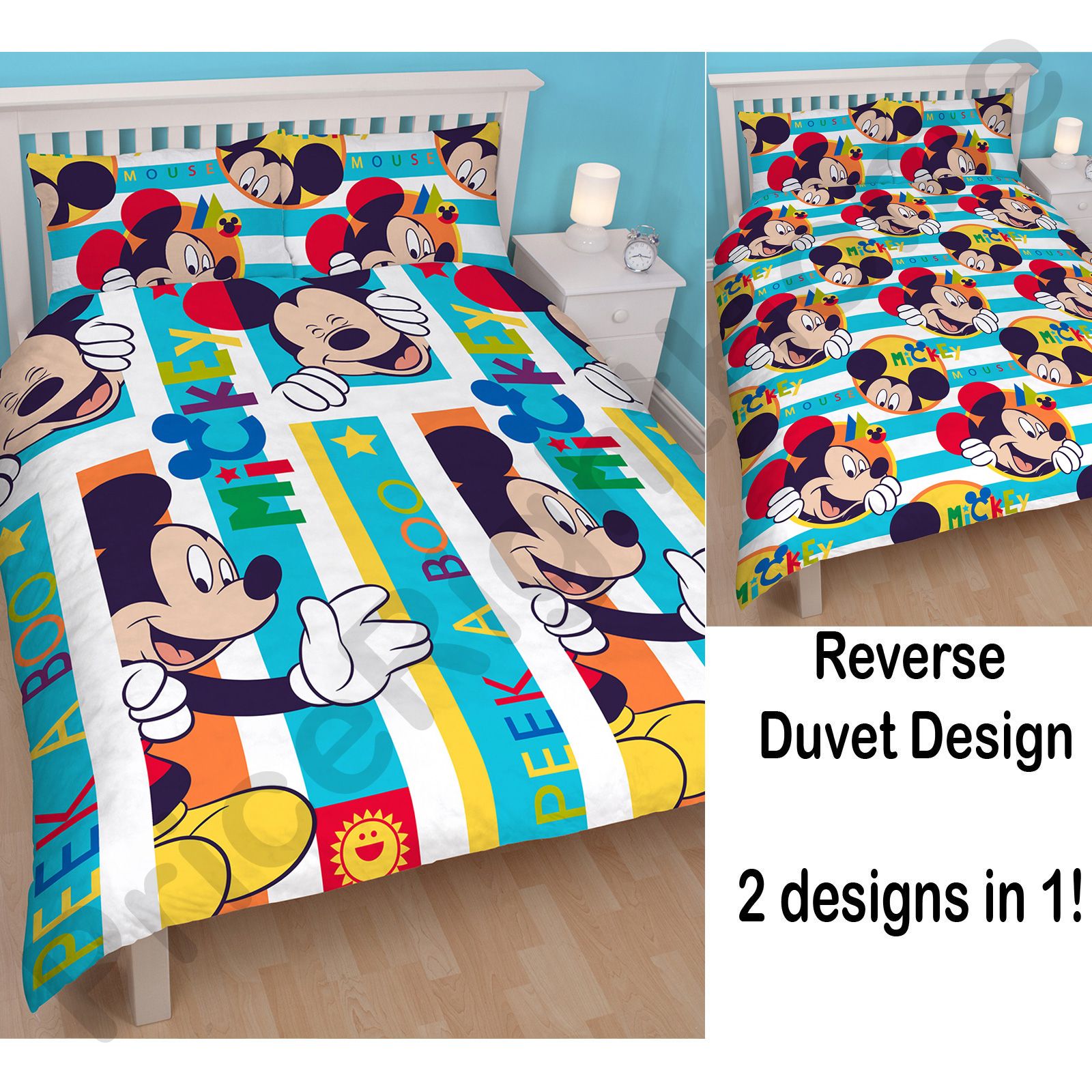 KIDS DISNEY AND Character Double Duvet Cover Sets Avengers, Awakens