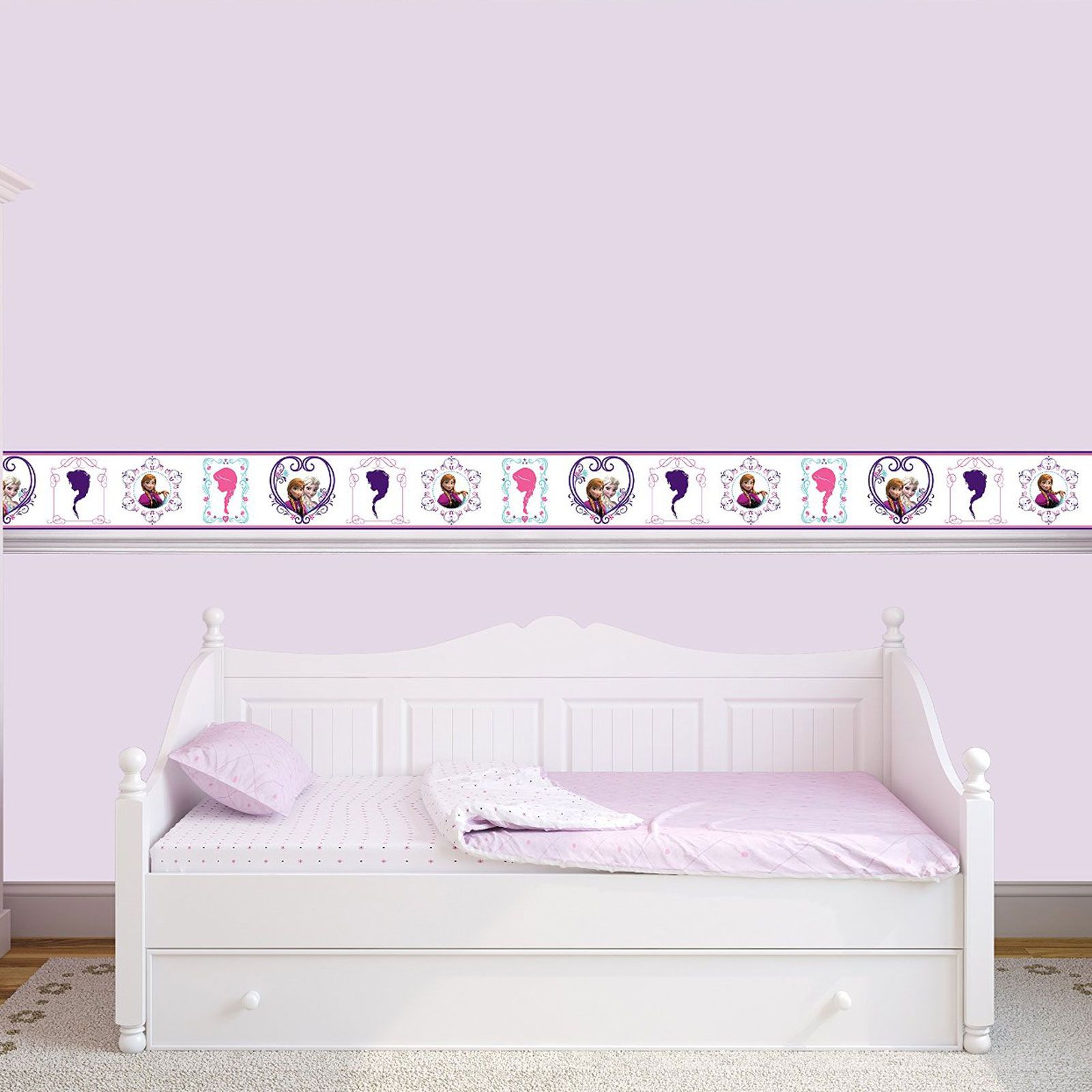 DISNEY FROZEN WALLPAPER, BORDERS AND WALL STICKERS WALL DÉCOR eBay