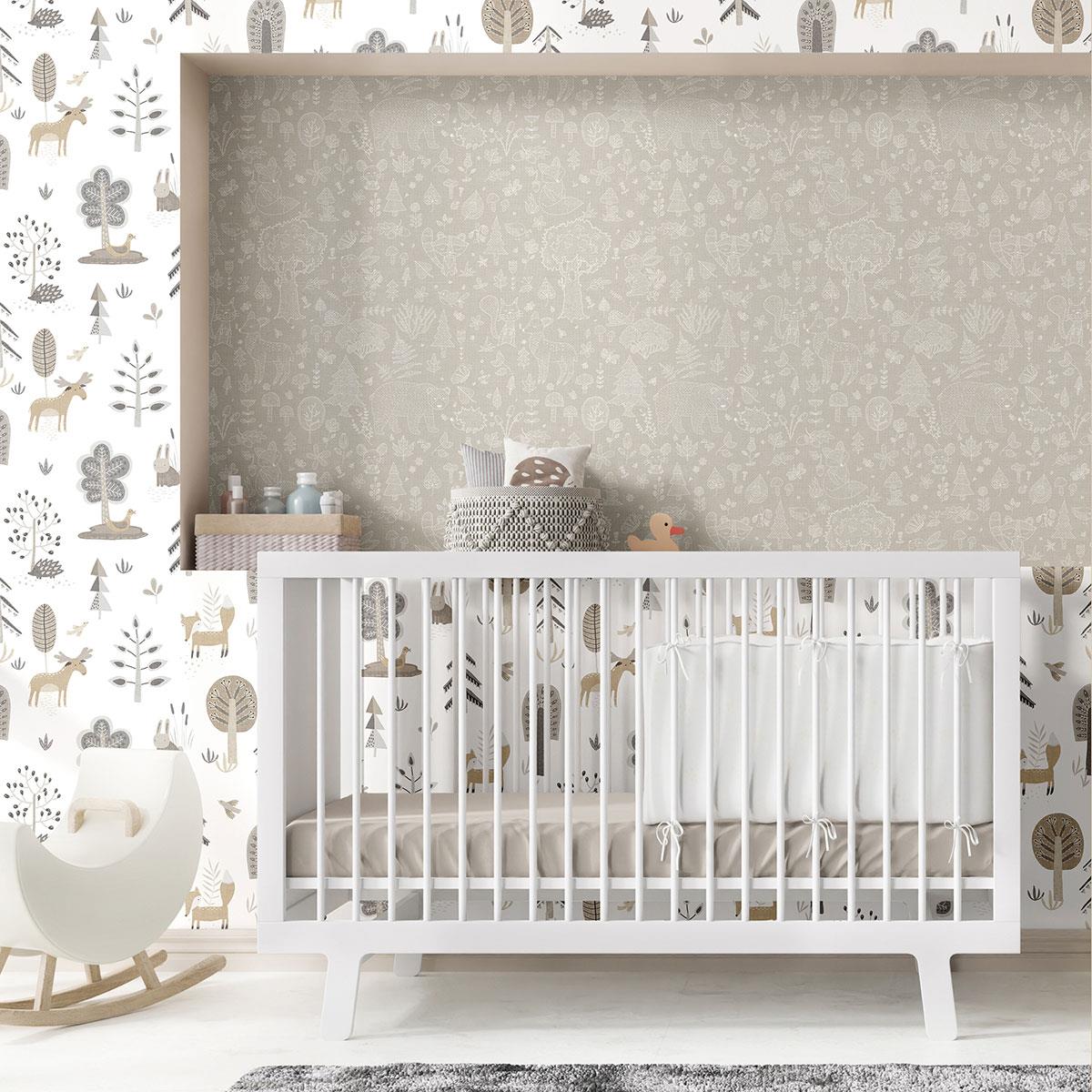 Galerie Little Explorers 2 Country Animals Children's Wallpaper eBay