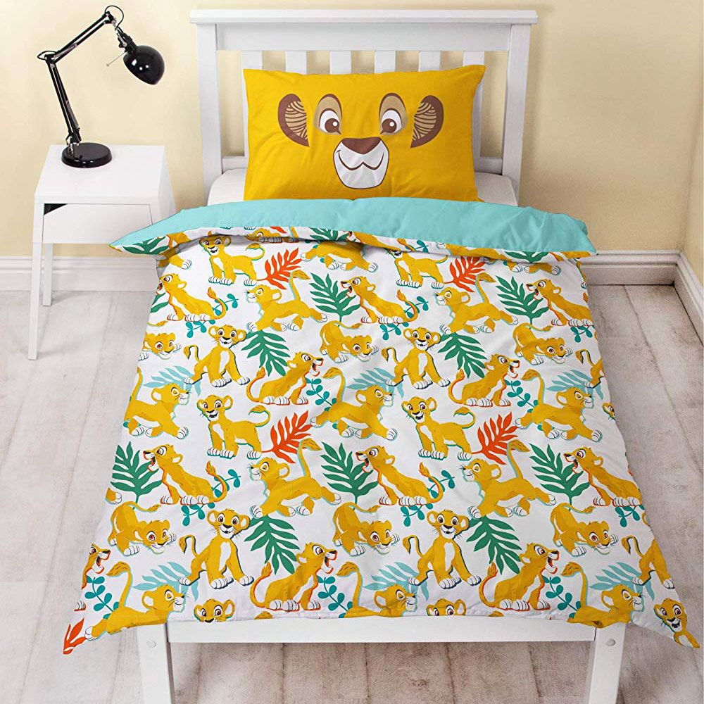 Disney König der Löwen Hakuna Einzelbettbezug Set Panel Kinder