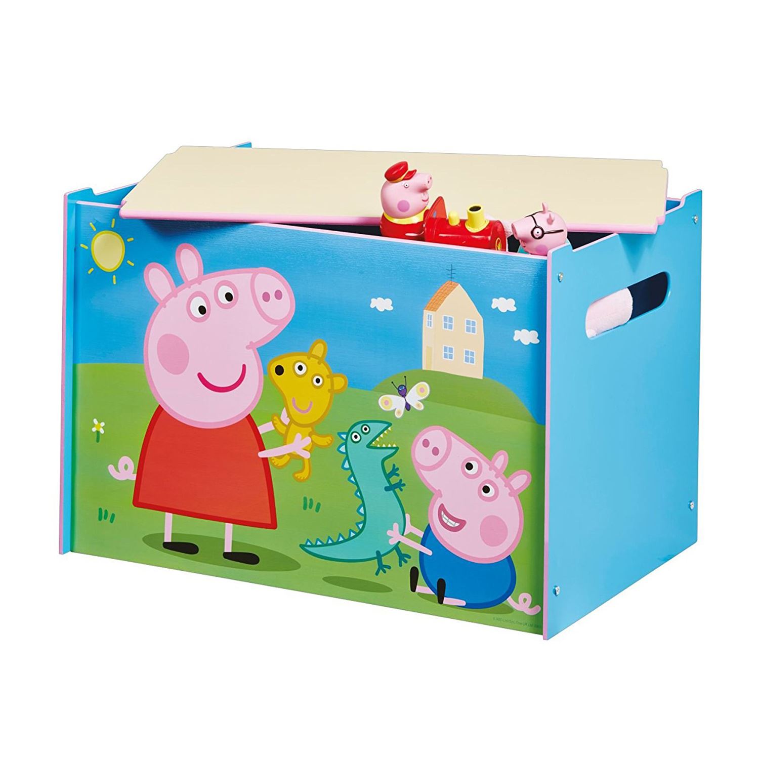 CHARACTER & DISNEY TOY BOX BEDROOM STORAGE CARS, MINNIE, THOMAS