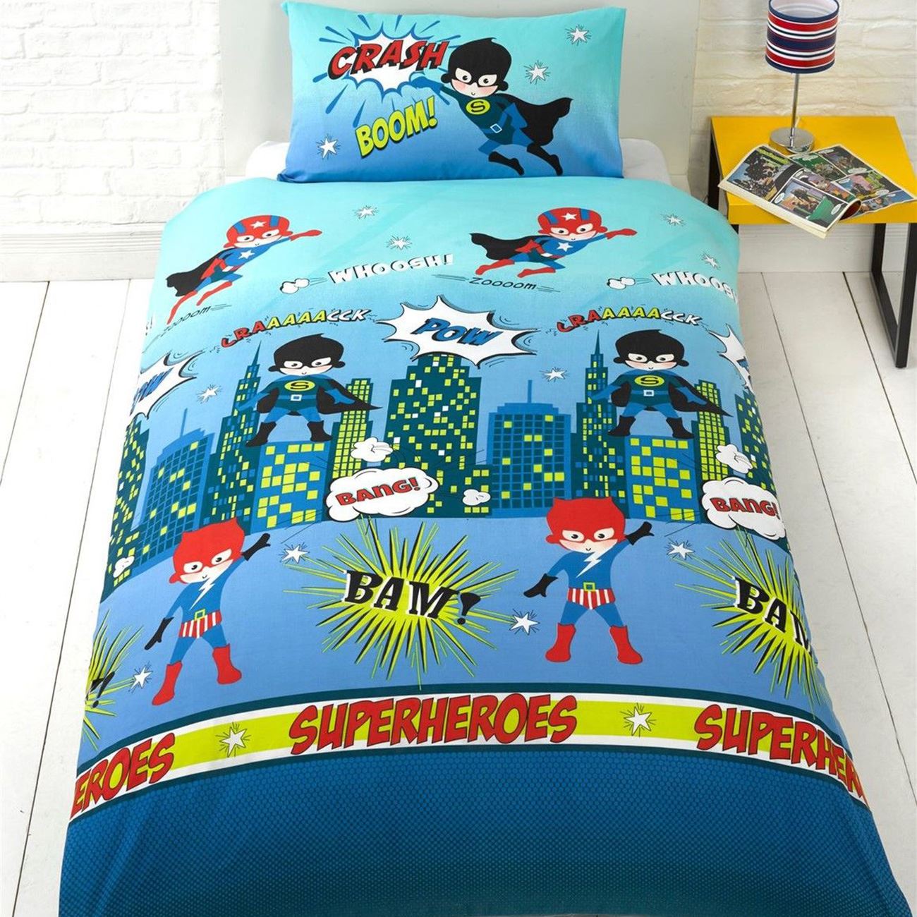 superhero duvet set