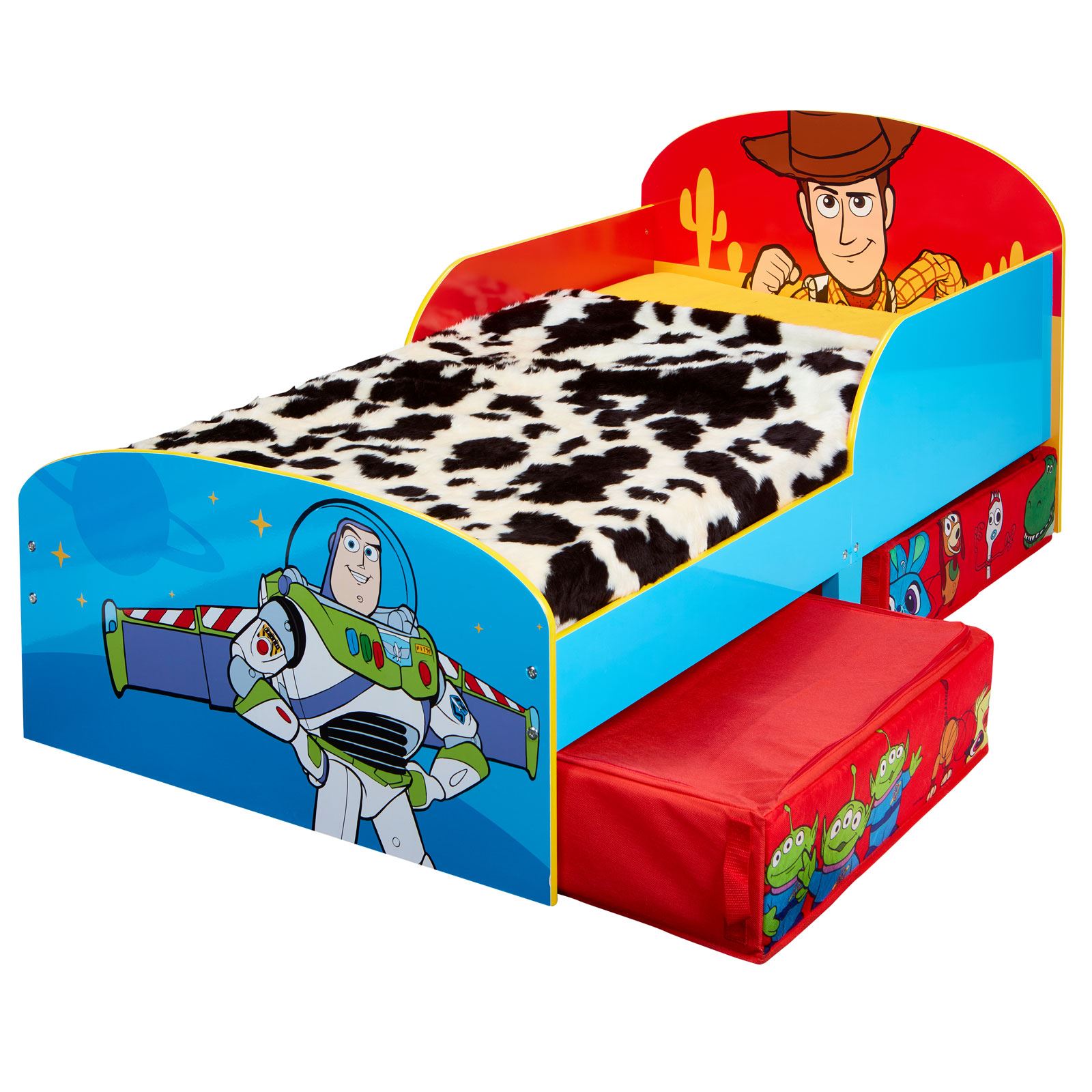 Matelas en mousse Toy story 4 enfant lit avec rangement enfants GLOW IN THE DARK