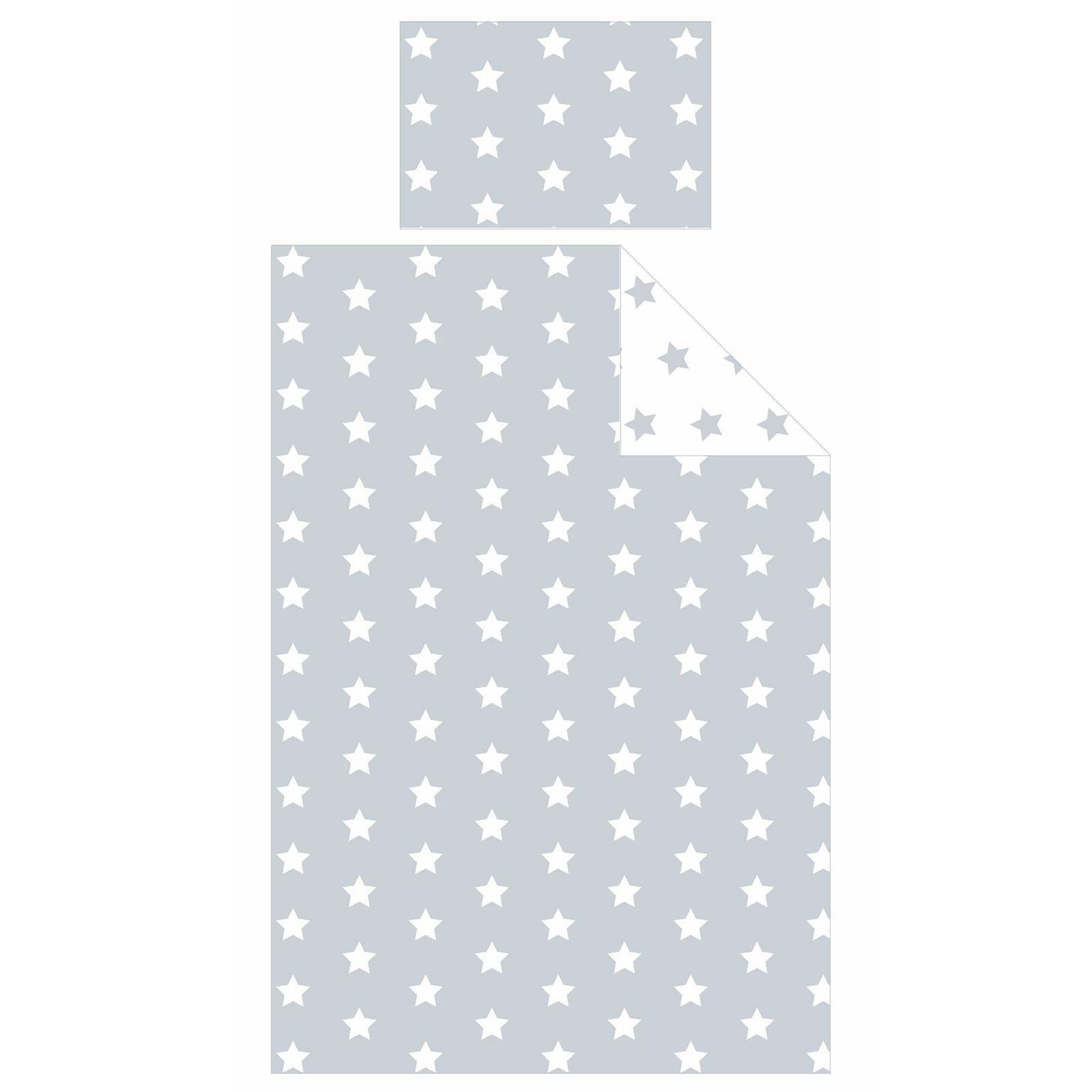 KIDS JUNIOR TODDLER DUVET COVER SET BEDDING - STARS CLOUDS DINOSAUR DISNEY - Picture 50 of 62