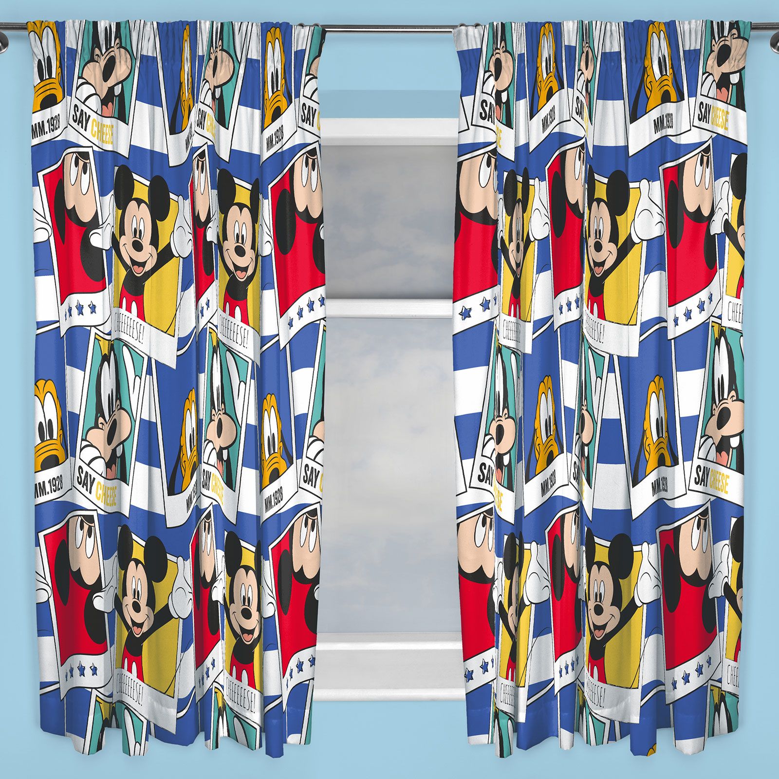 KIDS DISNEY AND CHARACTER CURTAINS 54 + 72 INCH DROP CHILDRENS BOYS
