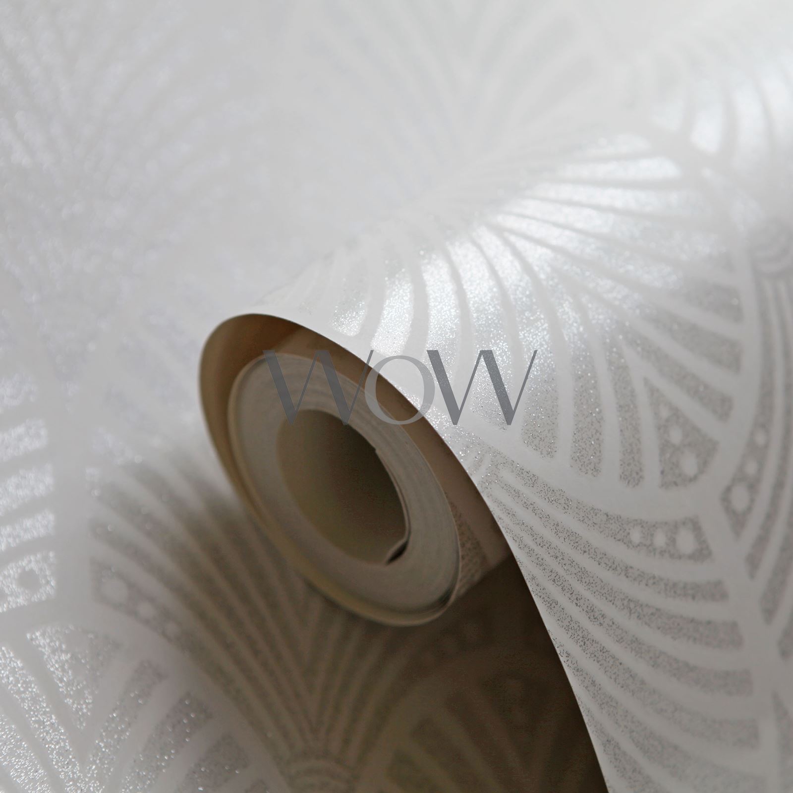 Gatsby Art Deco brillo Wallpaper Gris Paloma-Holden Decoración 65251 Sparkle