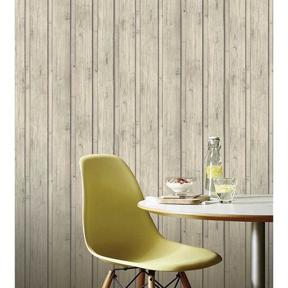 ARTHOUSE WOOD EFFECT WALLPAPER WHITE WASHED, SKANDI PLANK, CABIN WOOD eBay