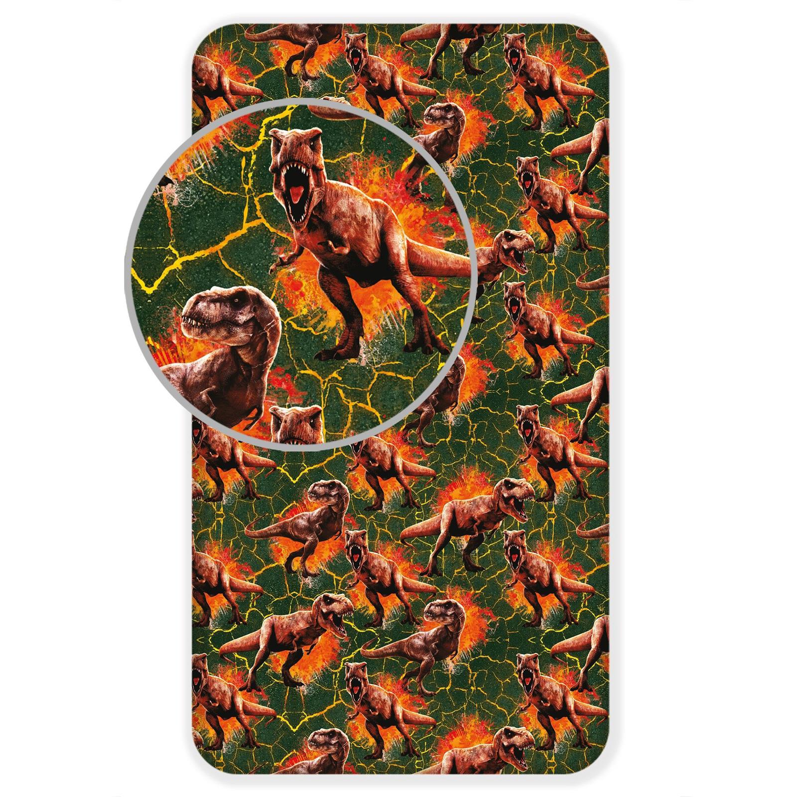 Jurassic World Single / Double Duvet Cover Sets Towel Blankets Dinosaurs T-Rex - Picture 12 of 18