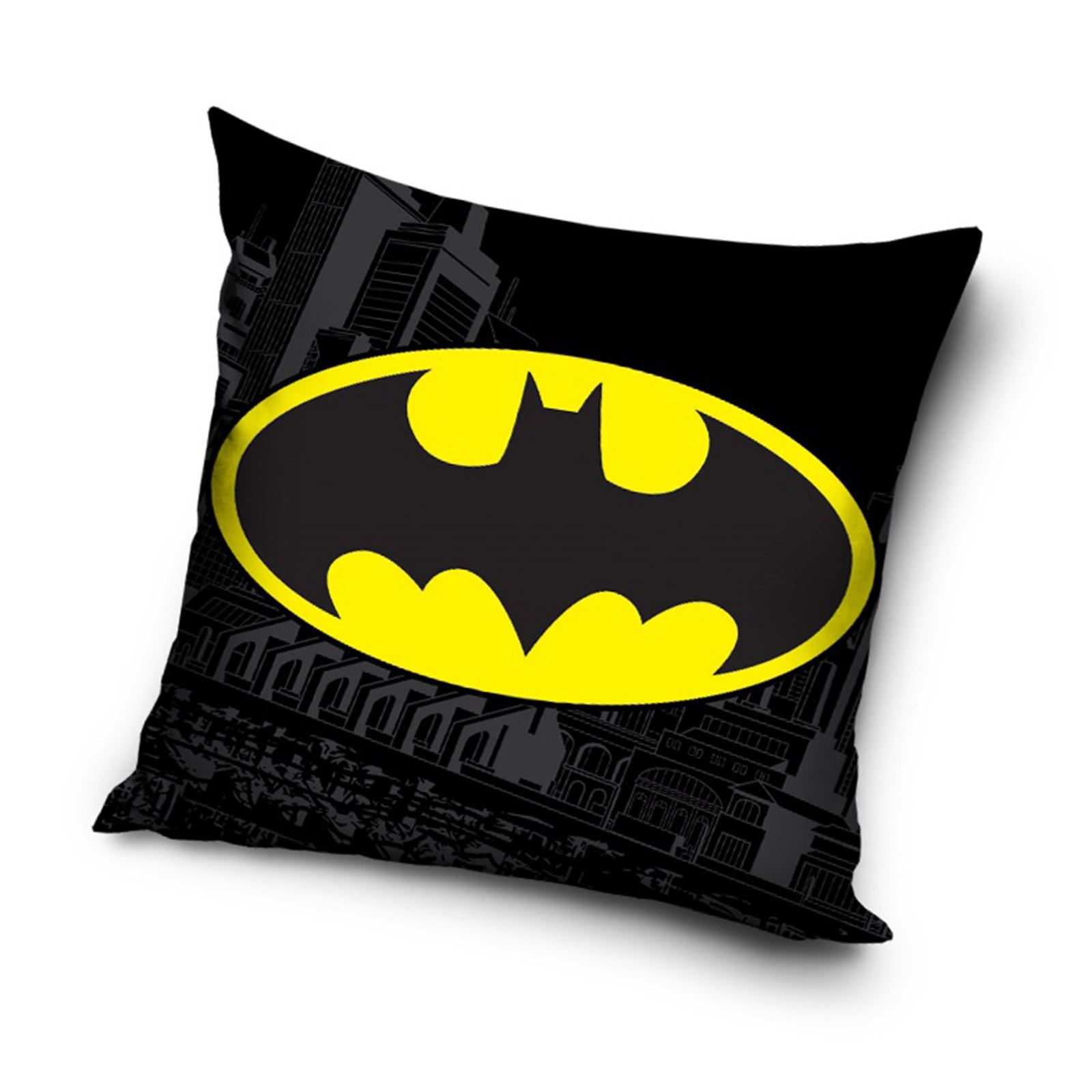 Batman Logo Filled Cushion Official Merchandise Gotham City Pre