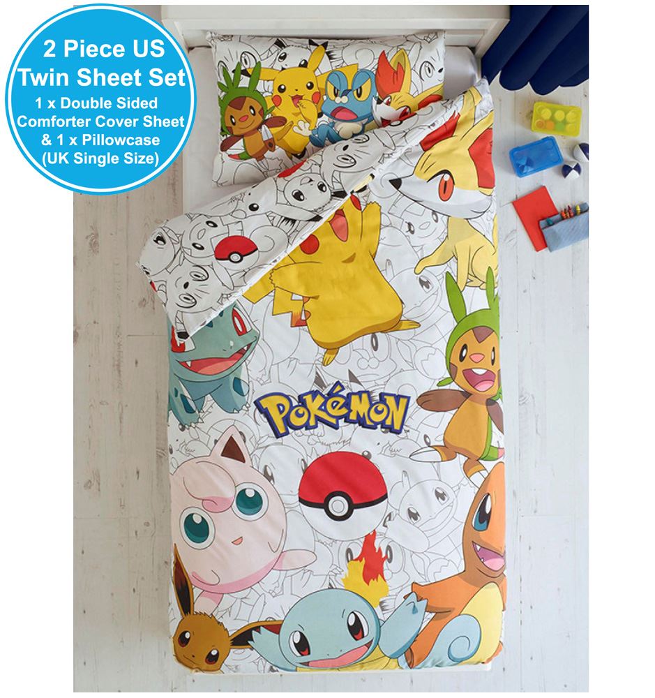 Pokemon Duvet Cover Sets eBay