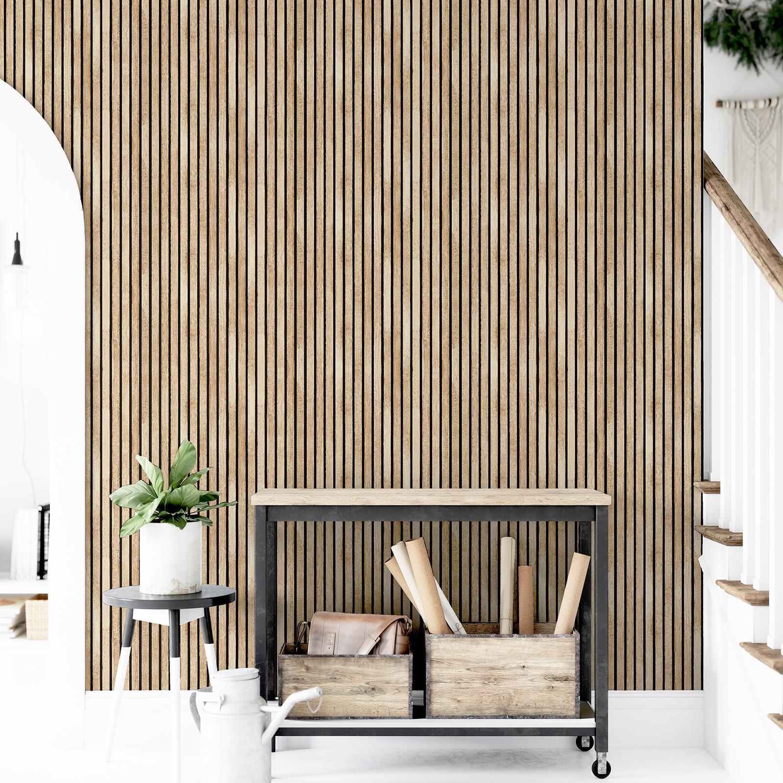 STRIPE WALLPAPER - METALLIC GLITTER ROSE GOLD SILVER COPPER & MORE - Picture 59 of 61