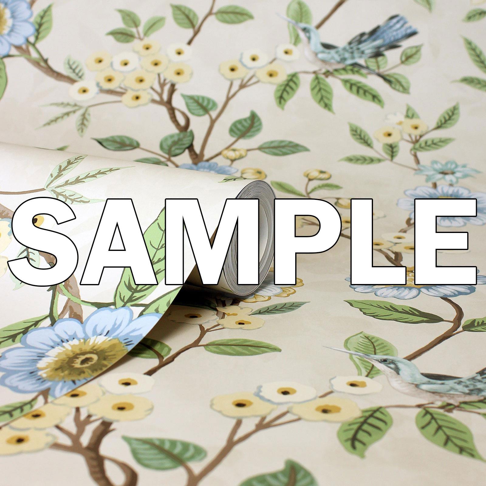 Eleanor Floral Chinoiserie Wallpaper Flowers Birds Fine Decor - Choose Colour - Picture 11 of 13