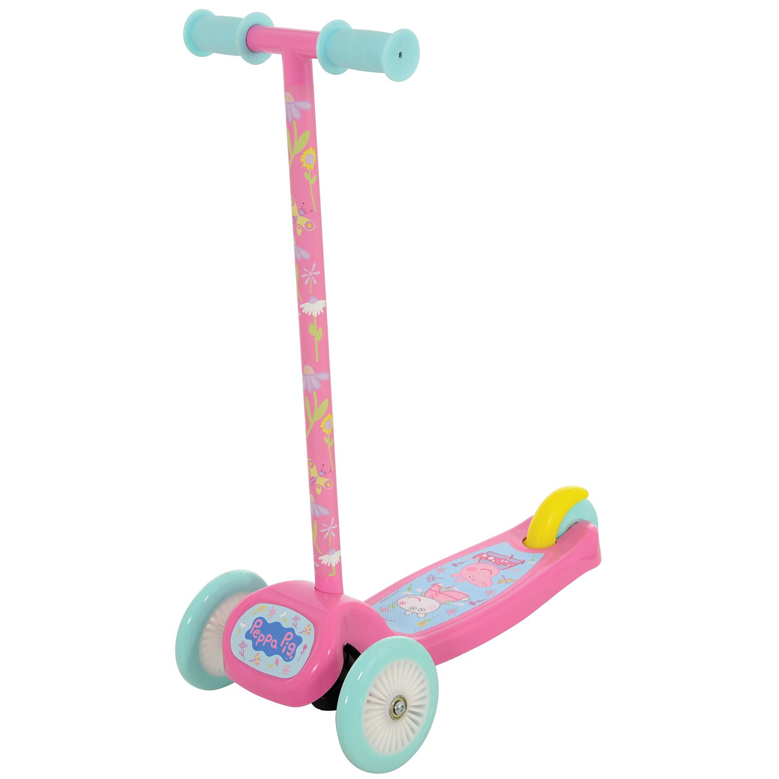 KIDS CHARACTER SCOOTERS MY FIRST TRI FOLDING TOY STORY PEPPA PIG