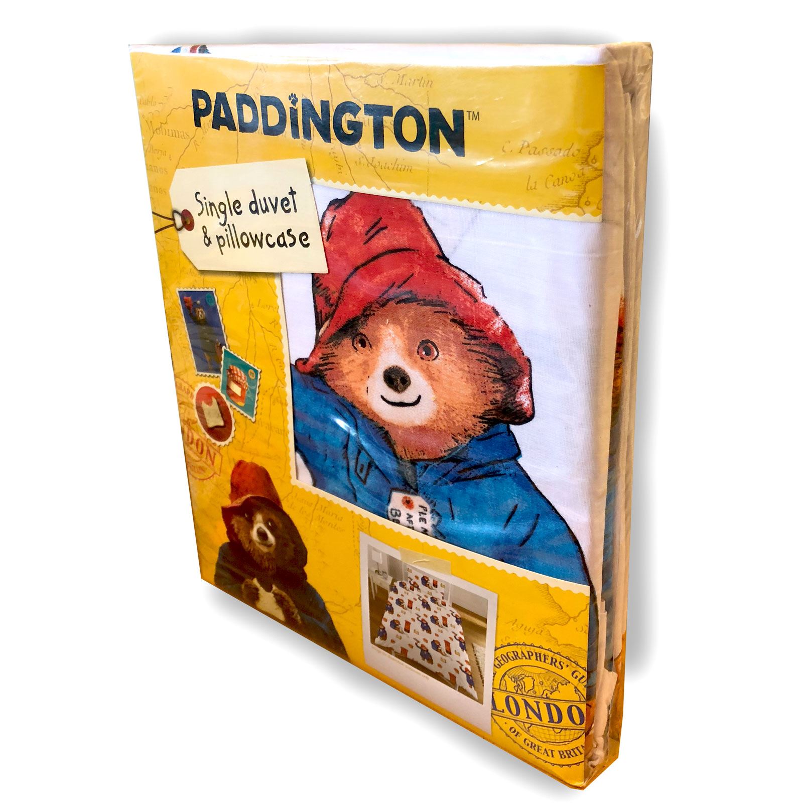 PADDINGTON BEAR POSTBOX SINGLE DUVET COVER SET KIDS BEDDING eBay