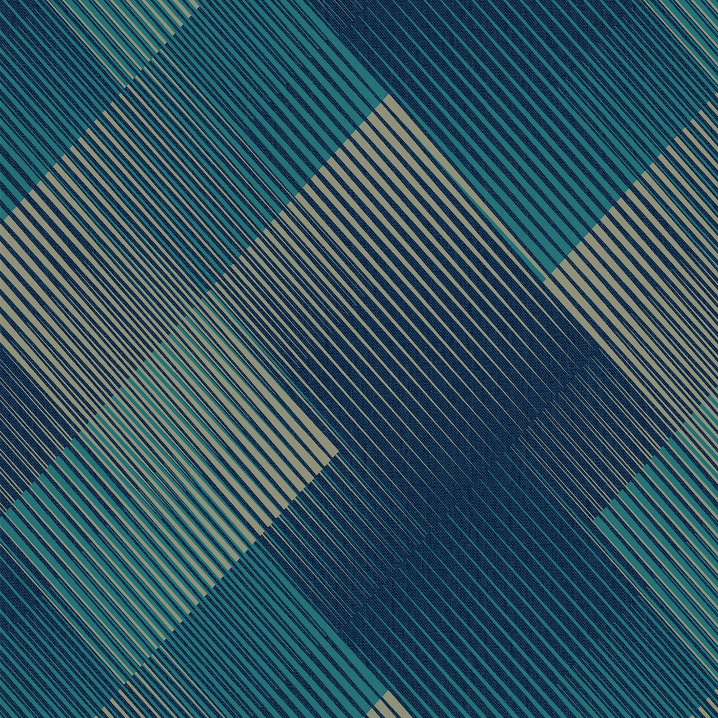 Hoxton Geo Stripe Metallic Wallpaper Teal & Navy 5701 Belgravia | eBay