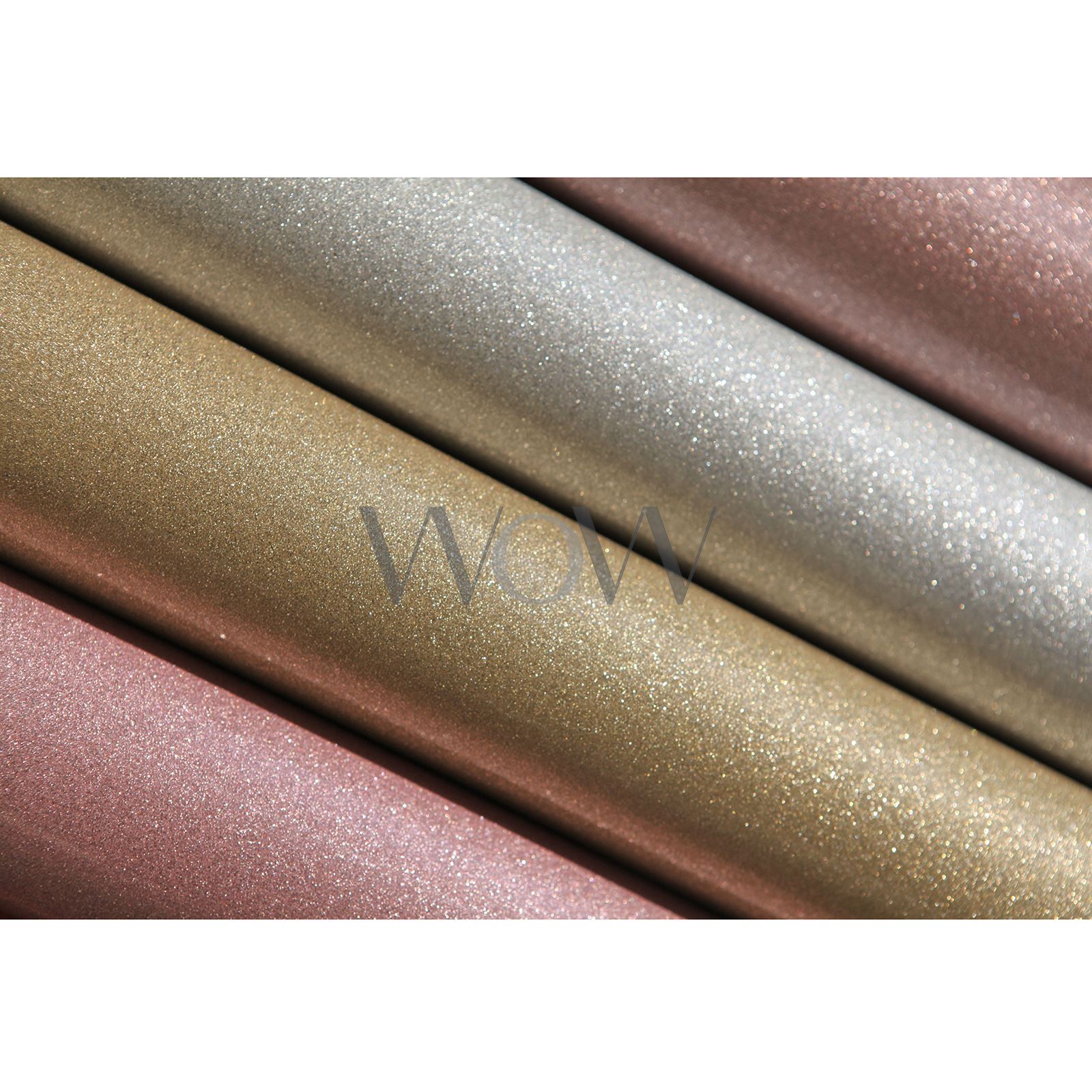 Details About Luxe Glitter Exclusive Wallpaper Rose Gold Silver Feature Wall Decor New