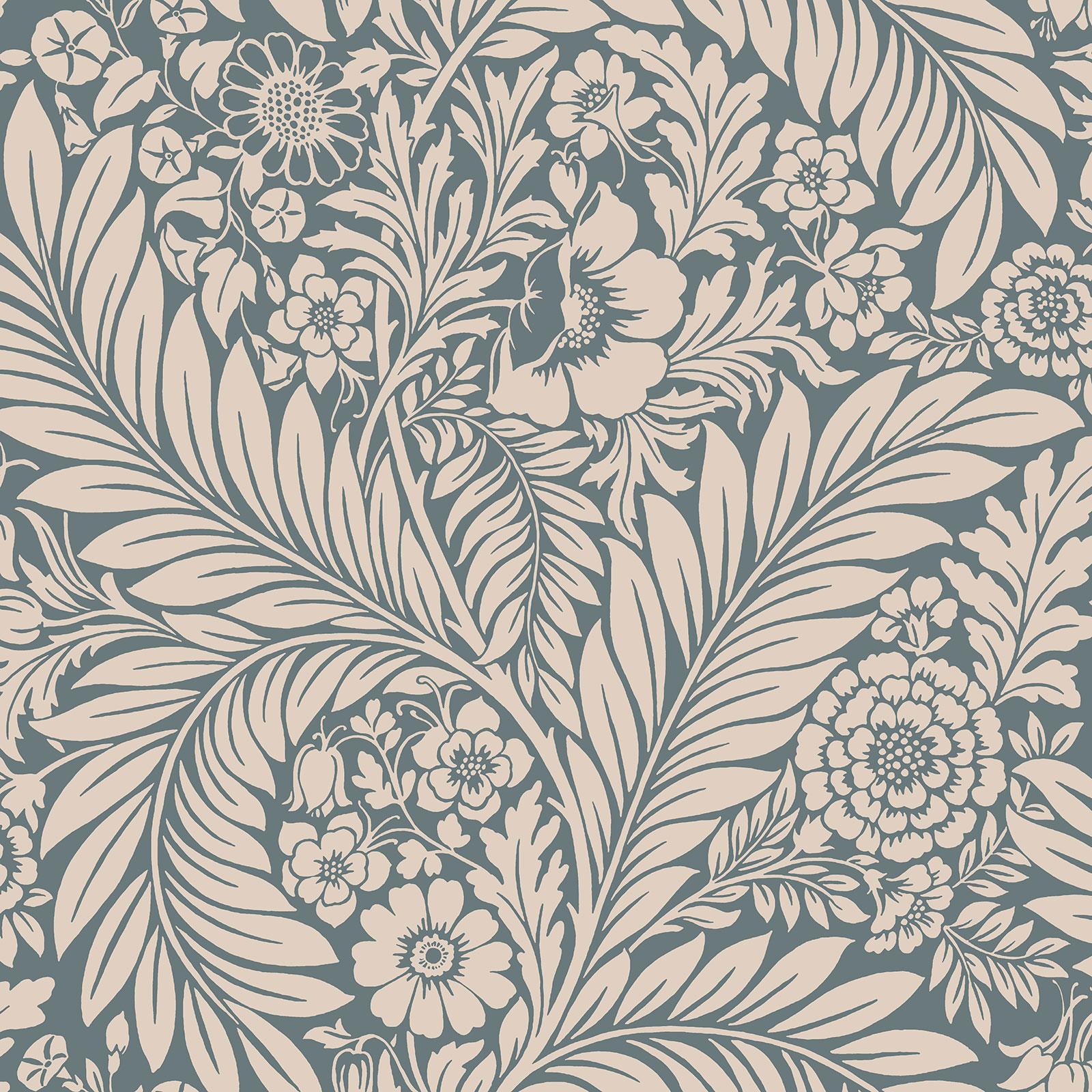 Belgravia Florence Leaf Wallpaper Victorian Floral Trails Leaves - Choose Colour - Picture 30 of 35