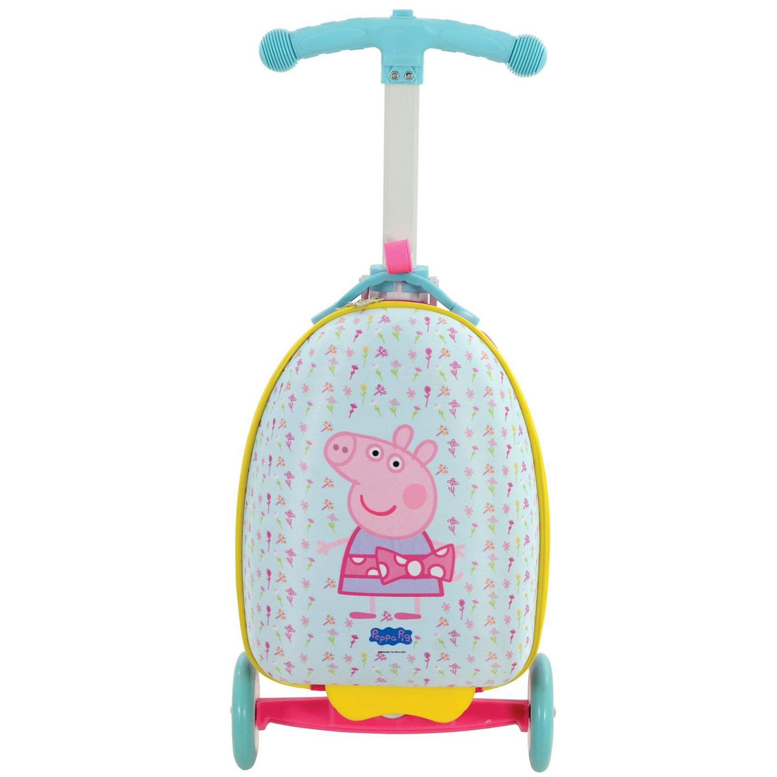 SCOOTIN' SUITCASE 3 IN 1 SCOOTER CARRY CASE TRAVEL LUGGAGE KIDS 100