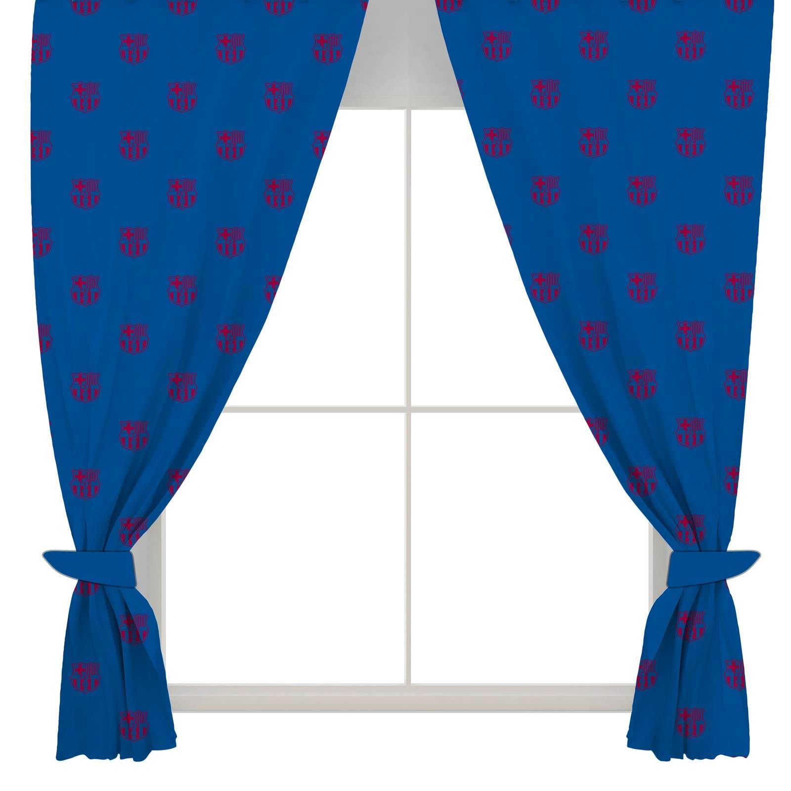 BARCELONA BEDDING BEDROOM ACCESSORIES BOYS FOOTBALL BLANKET, DUVET