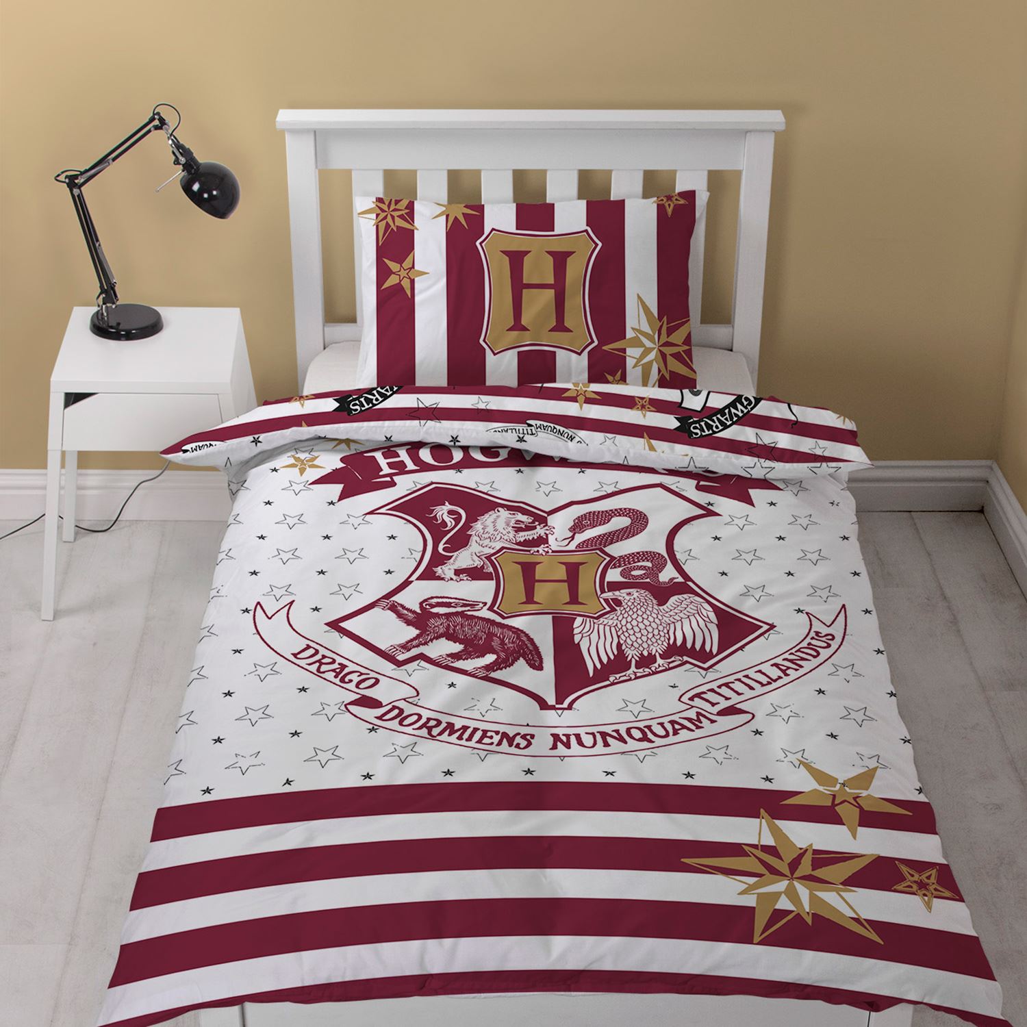 OFFICIAL HARRY POTTER DUVET COVER SETS BEDDING SINGLE / DOUBLE / KING
