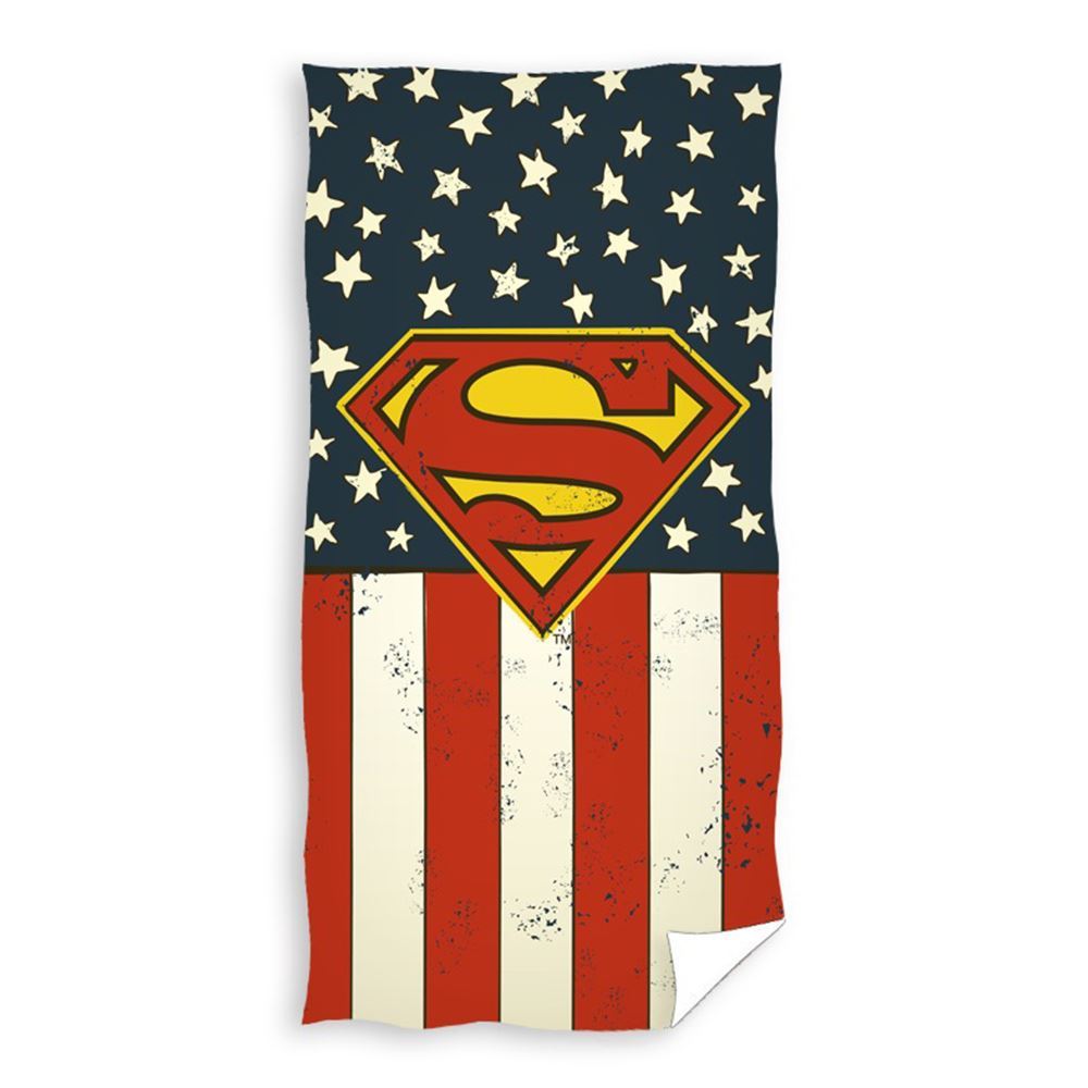 superman hooded towel