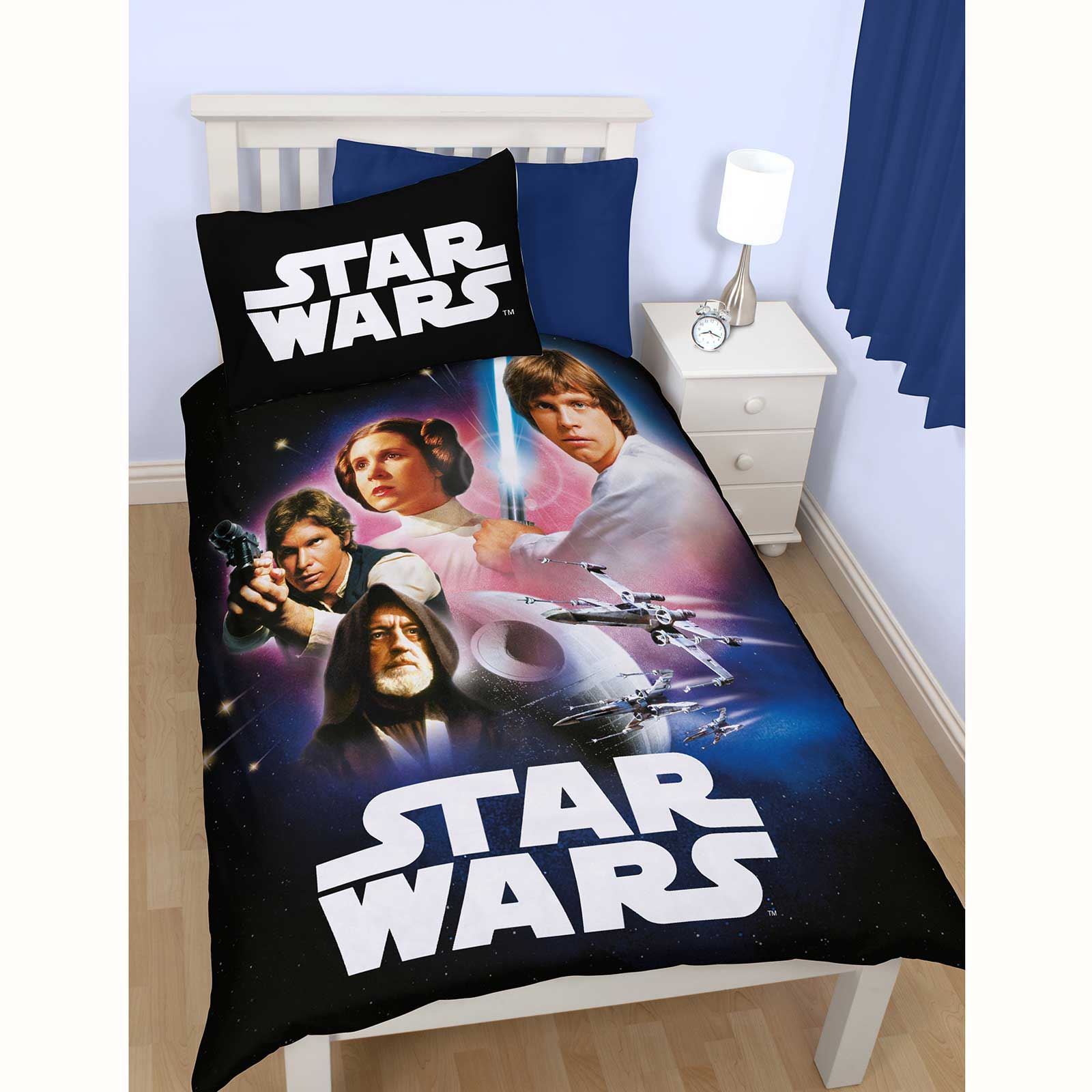 STAR WARS DUVET COVERS BEDDING SINGLE & DOUBLE SIZES DARTH VADER