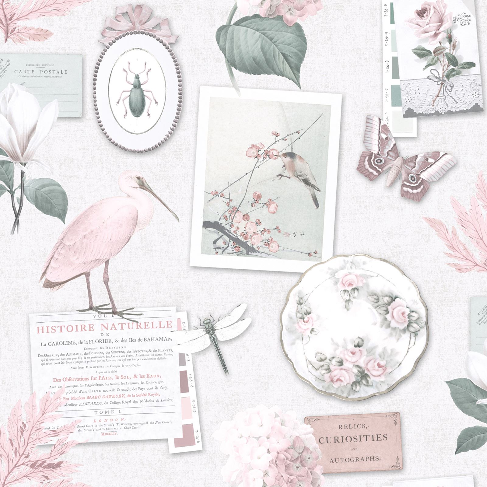 Shabby Chic Wallpaper Floral En Varios Disenos Pared Shabby Chic Wallpaper Floral En Varios Disenos Pared