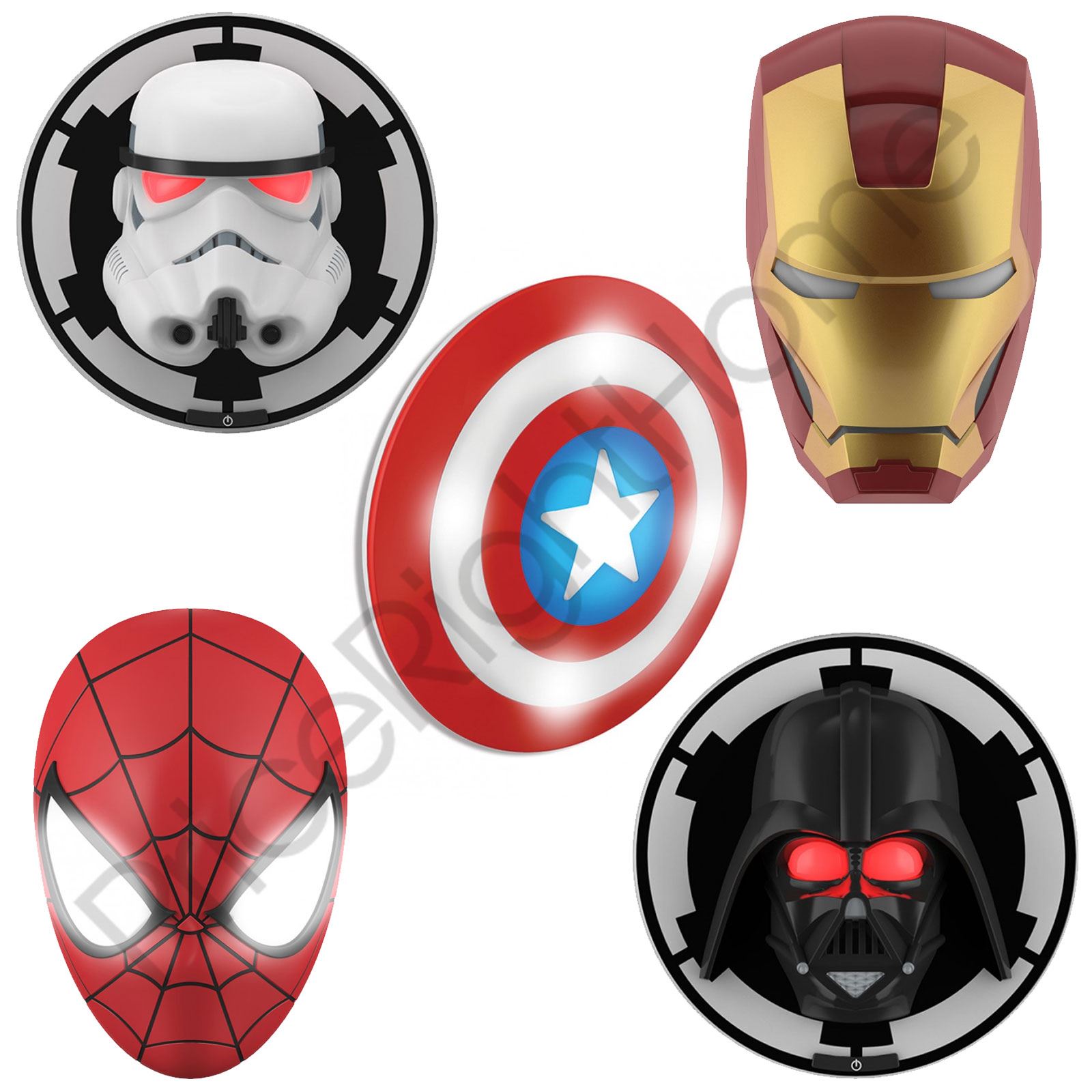 CHARACTER 3D WALL LIGHTS MARVEL STAR WARS DISNEY CHILDRENS BEDROOM LIGHTING NEW eBay