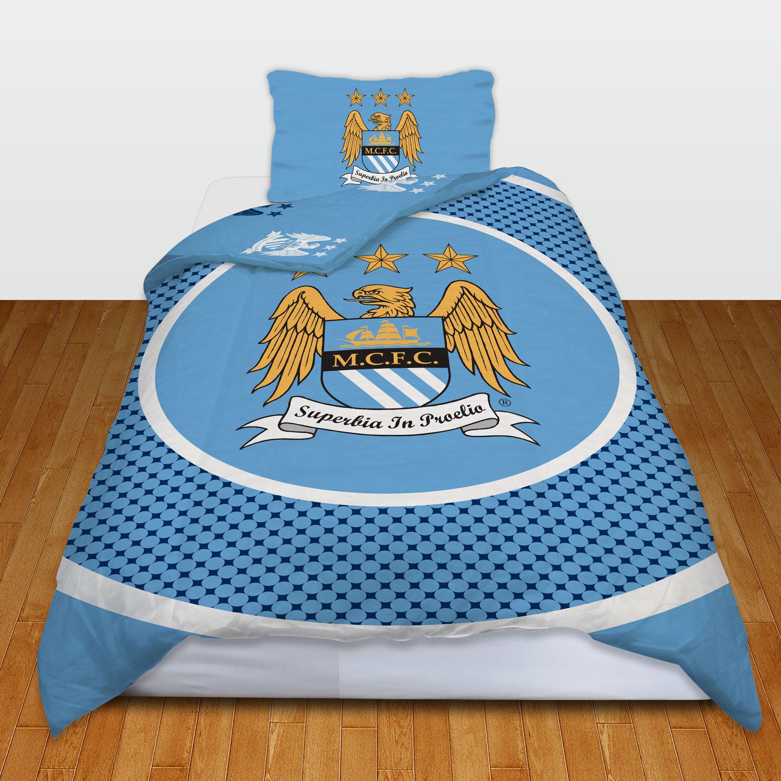 SINGLE FOOTBALL DUVET COVER BEDDING SETS OFFICIAL ARSENAL MAN U