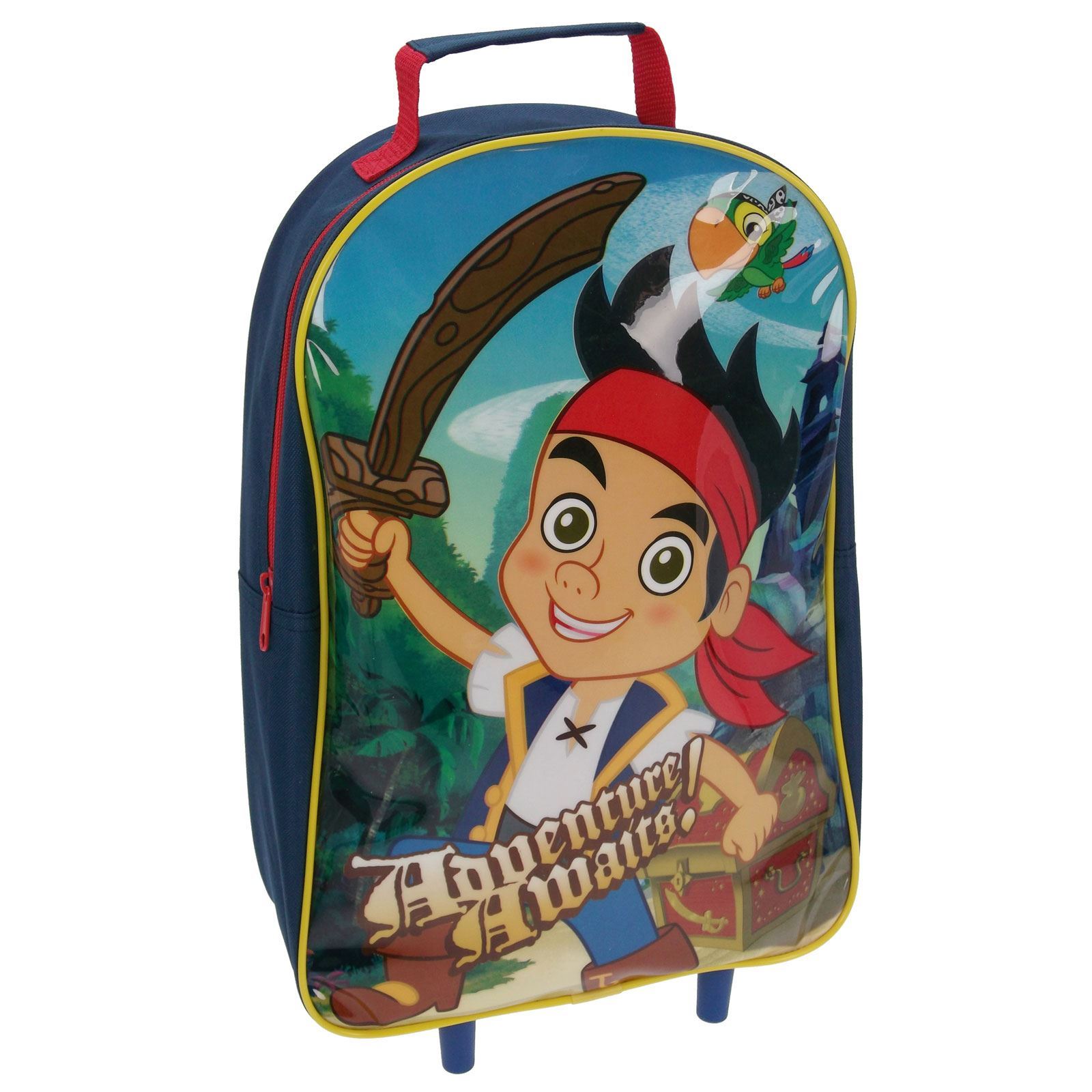 Childrens Disney and Character Wheeled Trolley Bag Suitcases Kids
