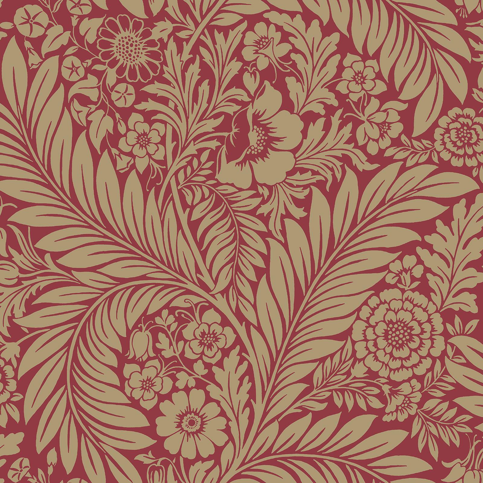 Belgravia Florence Leaf Wallpaper Victorian Floral Trails Leaves - Choose Colour - Picture 35 of 35
