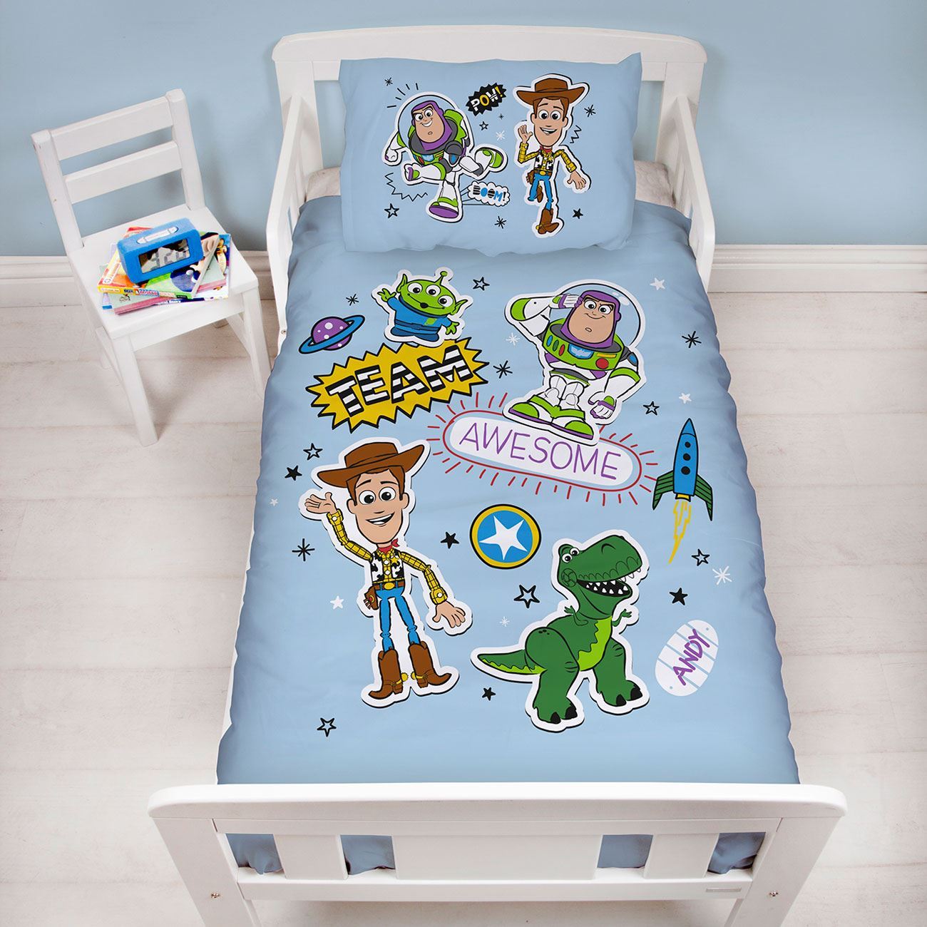 Vari Colori Kids Toy Story Asciugamano in Cotone 140 x 70 cm