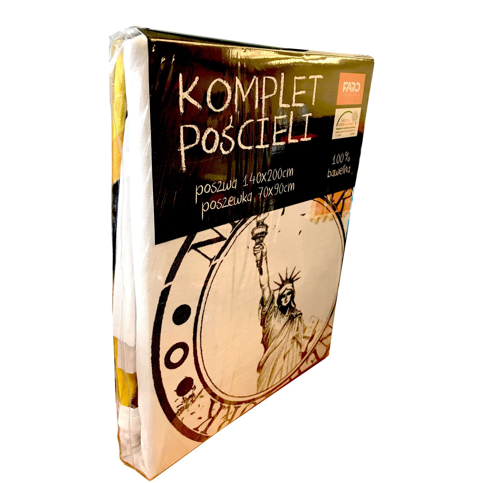 BUONGIORNO NEW YORK CITY SINGOLO COPRIPIUMINO COTONE 2 DISEGNI IN 1