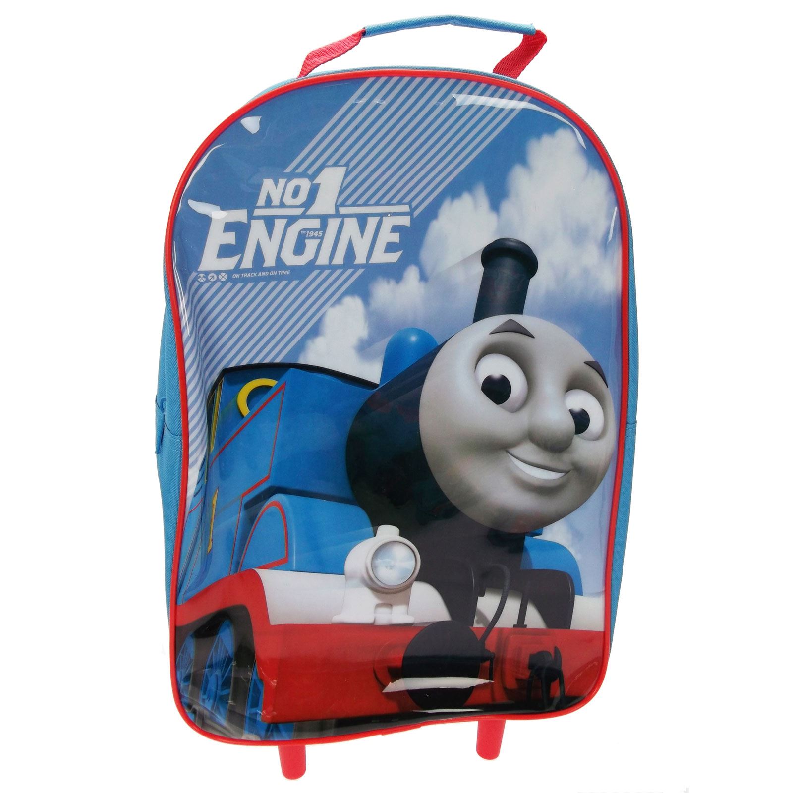 Thomas The Tank Engine Nummer 1 Trolley mit Rädern Tasche Kinder Gepäck