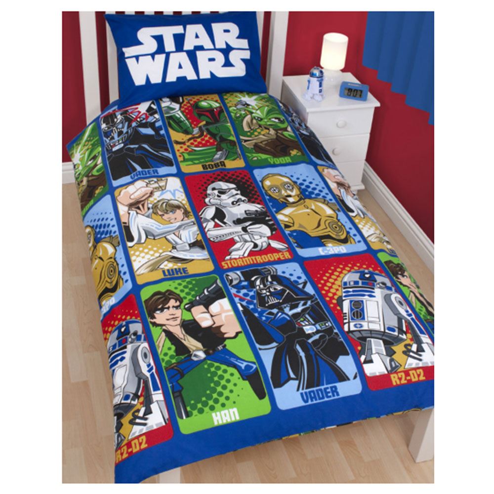 STAR WARS DUVET COVERS BEDDING BEDROOM NEW AND OFFICIAL eBay