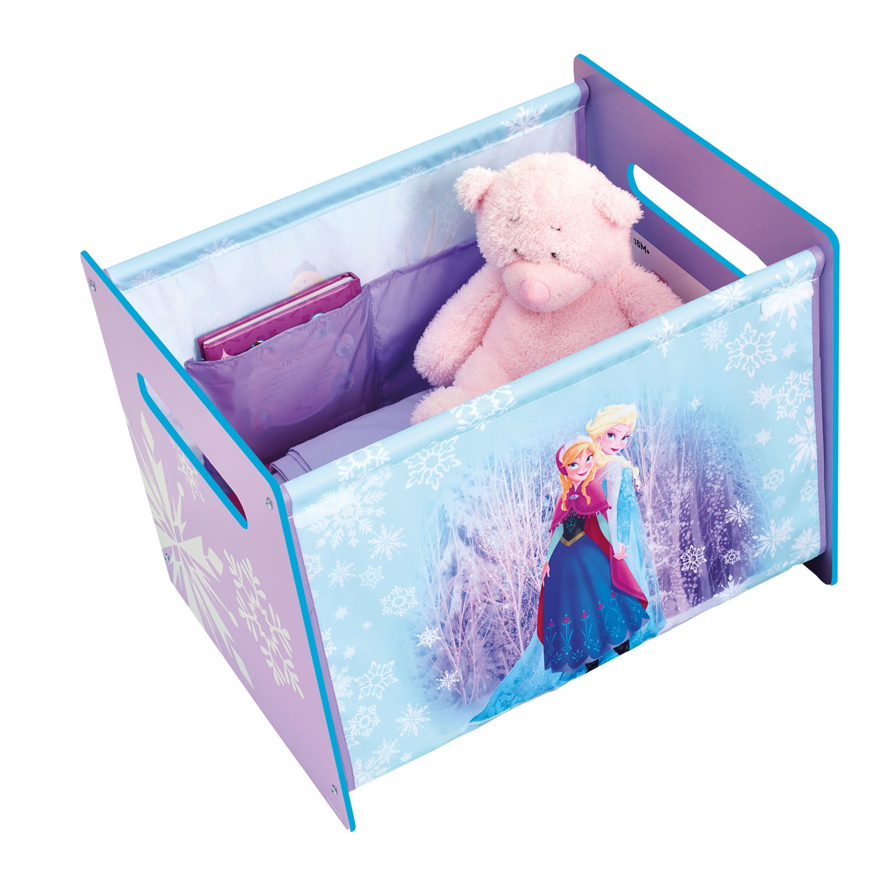 DISNEY FROZEN COSYTIME TOY BOX NEW OFFICIAL BEDROOM STORAGE