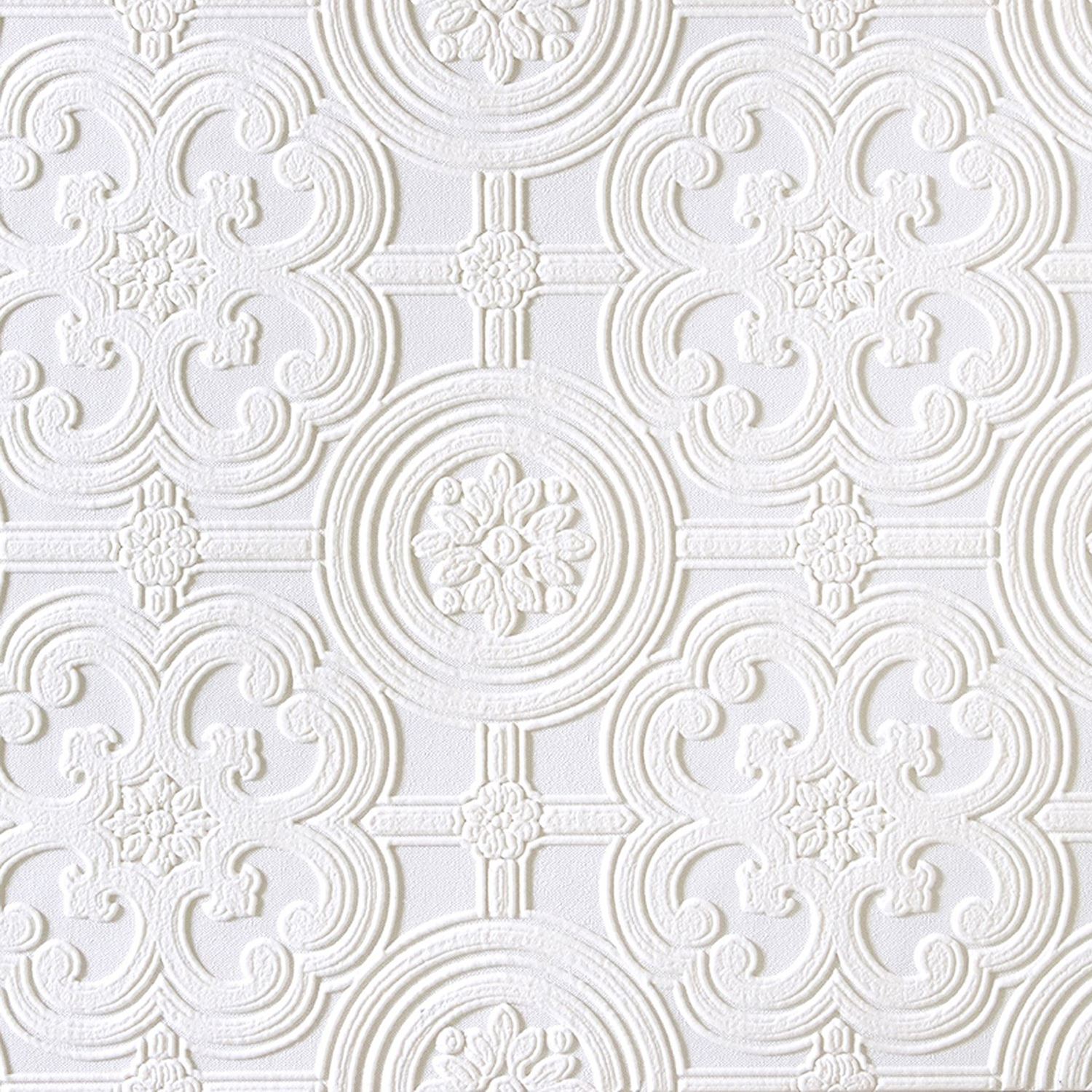 ANAGLYPTA PAINTABLE WALLPAPER WALLS CEILINGS VINTAGE TEXTURED