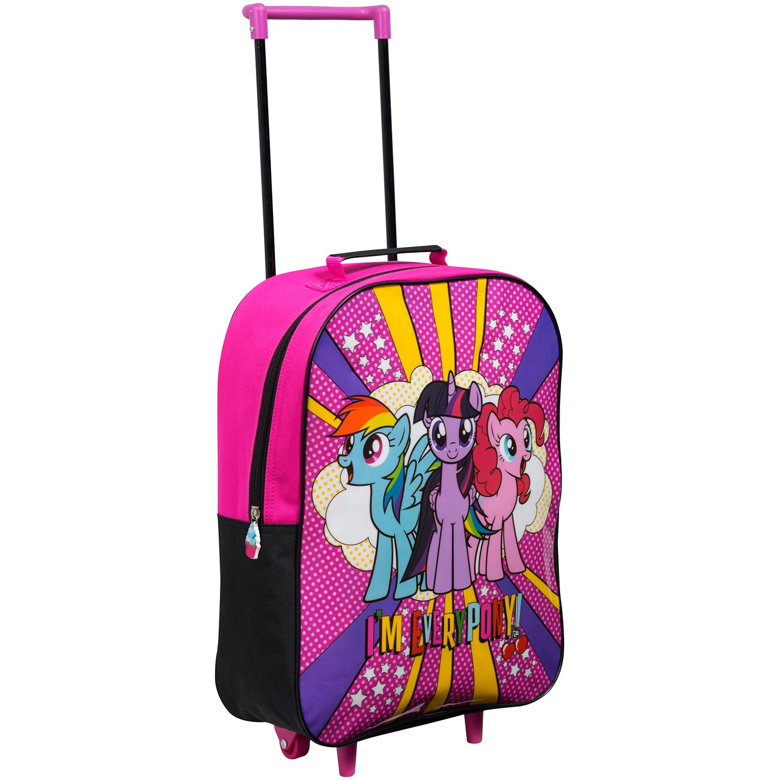 KIDS WHEELED TROLLEY BAGS BACKPACK TRAVEL LUGGAGE AVENGERS SONIC