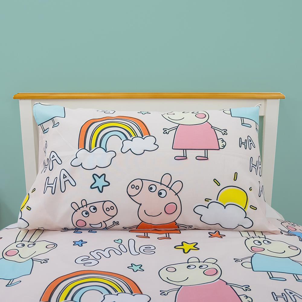 PEPPA PIG BEDDING SETS - SINGLE DOUBLE TODDLER DUVET COVERS / FITTED SHEETS KIDS - Picture 12 of 32