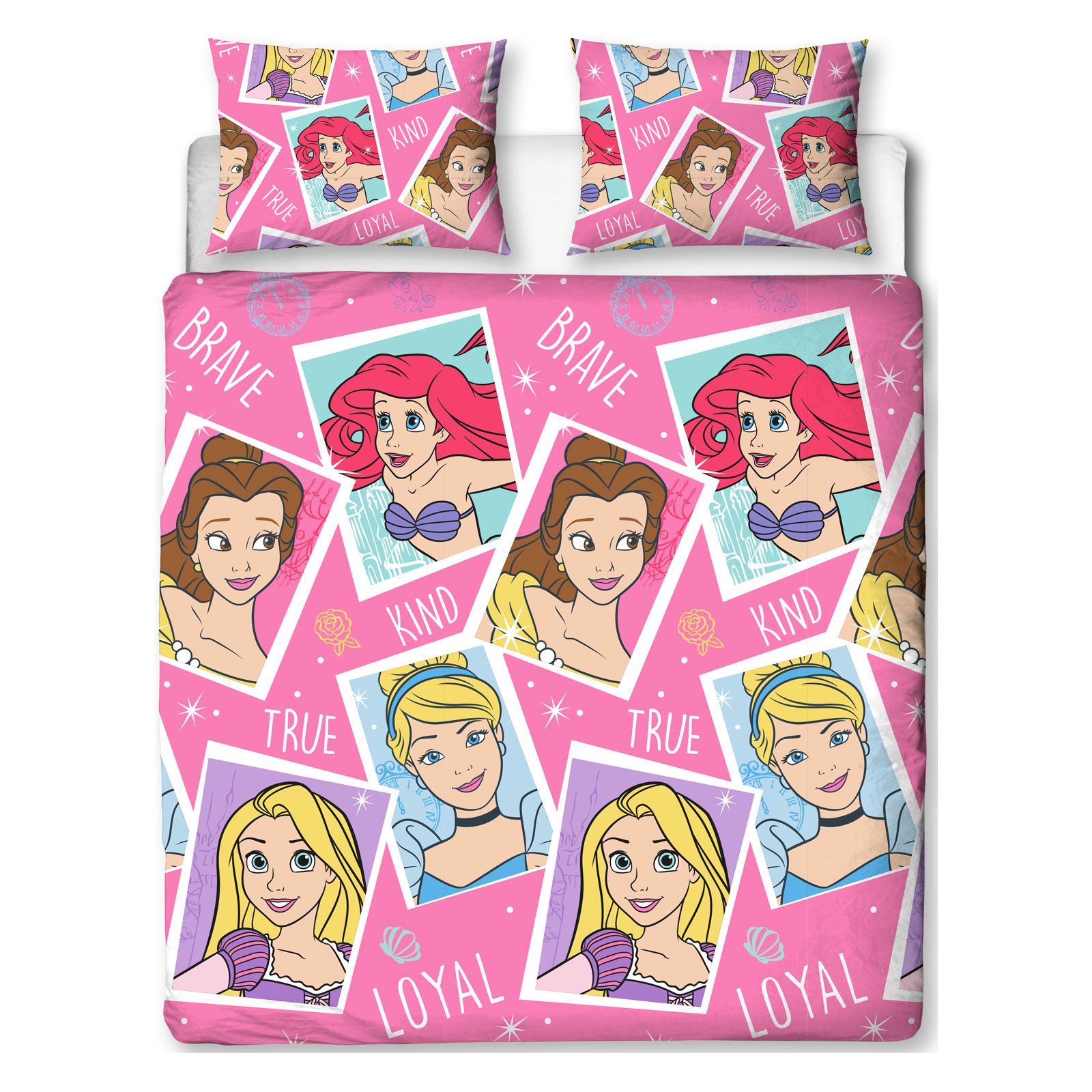 disney princess double bed sheets