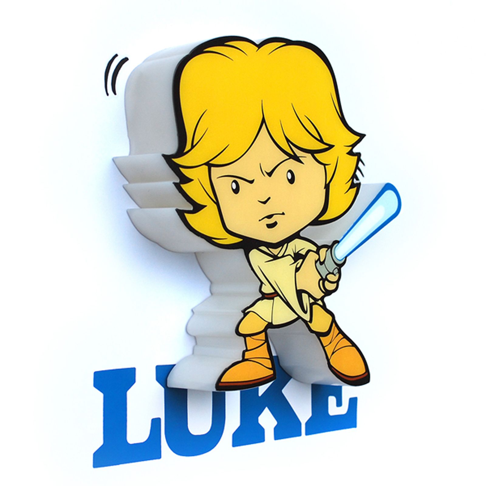 Star Wars Mini 3d Led Wall Lights Characters Kids Bedroom Lighting 100 Official Ebay